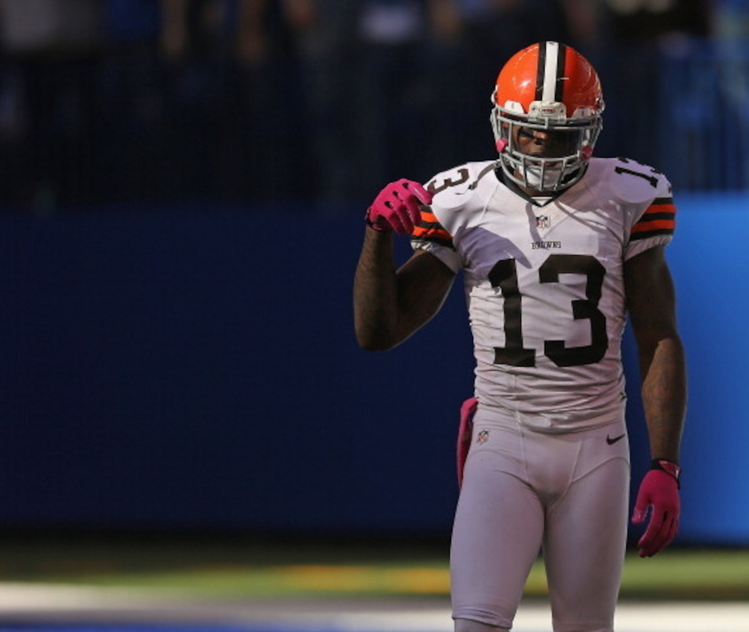 Trading for Josh Gordon would help alleviate the 49ers' need for a wide receiver in the 2014 draft. Trading for Josh Gordon would help alleviate the 49ers' need for a wide receiver in the 2014 draft.