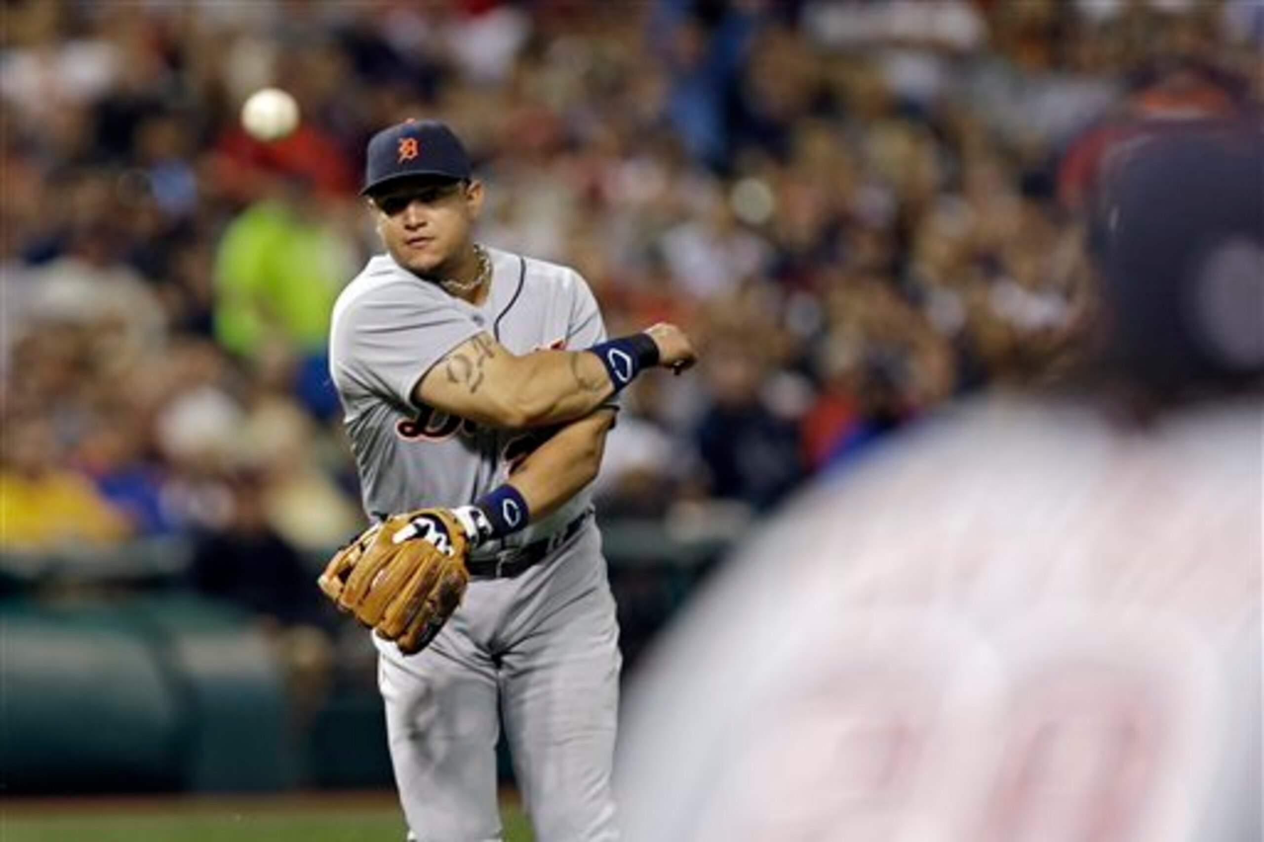 Miguel Cabrera will be returning to first base this year, but he's still atop the third base rankings for fantasy.