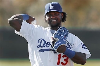 Hanley Ramirez is smiling because he's the No. 1 fantasy shortstop this season.