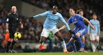 Danger: Yaya Toure is hard to handle.