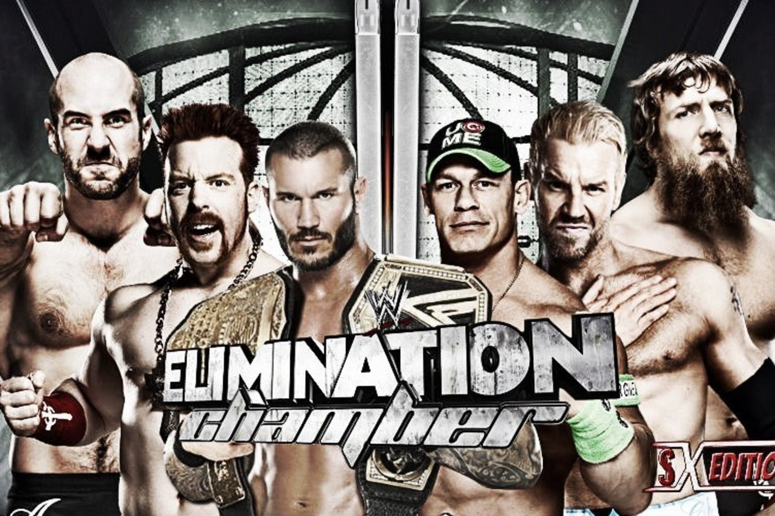 WWE Elimination Chamber 2014: GSM's Pick, Preview and Potential for Each  Match, image size:3004x2000