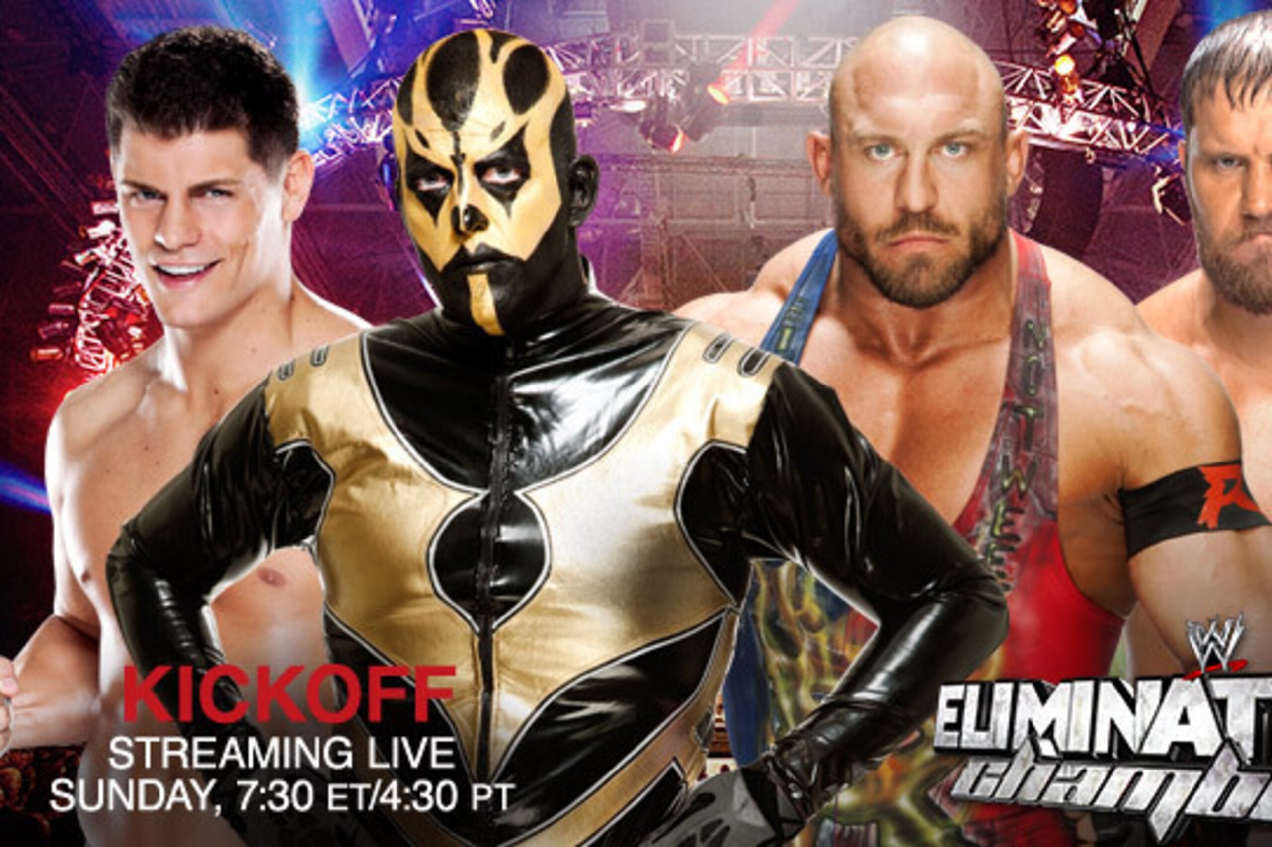 Cody Rhodes and Goldust vs. Ryback and Curtis Axel