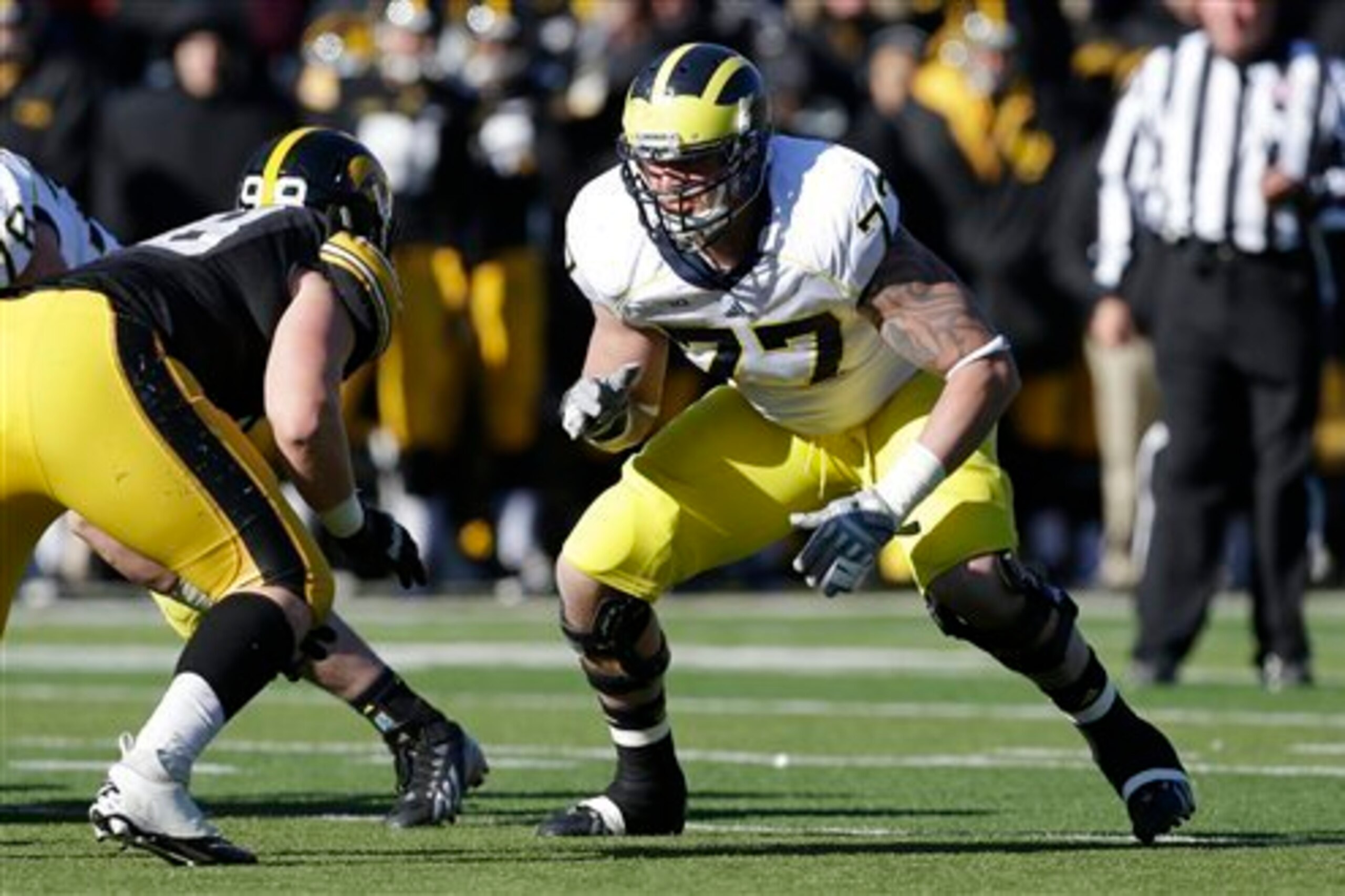 Taylor Lewan, Michigan