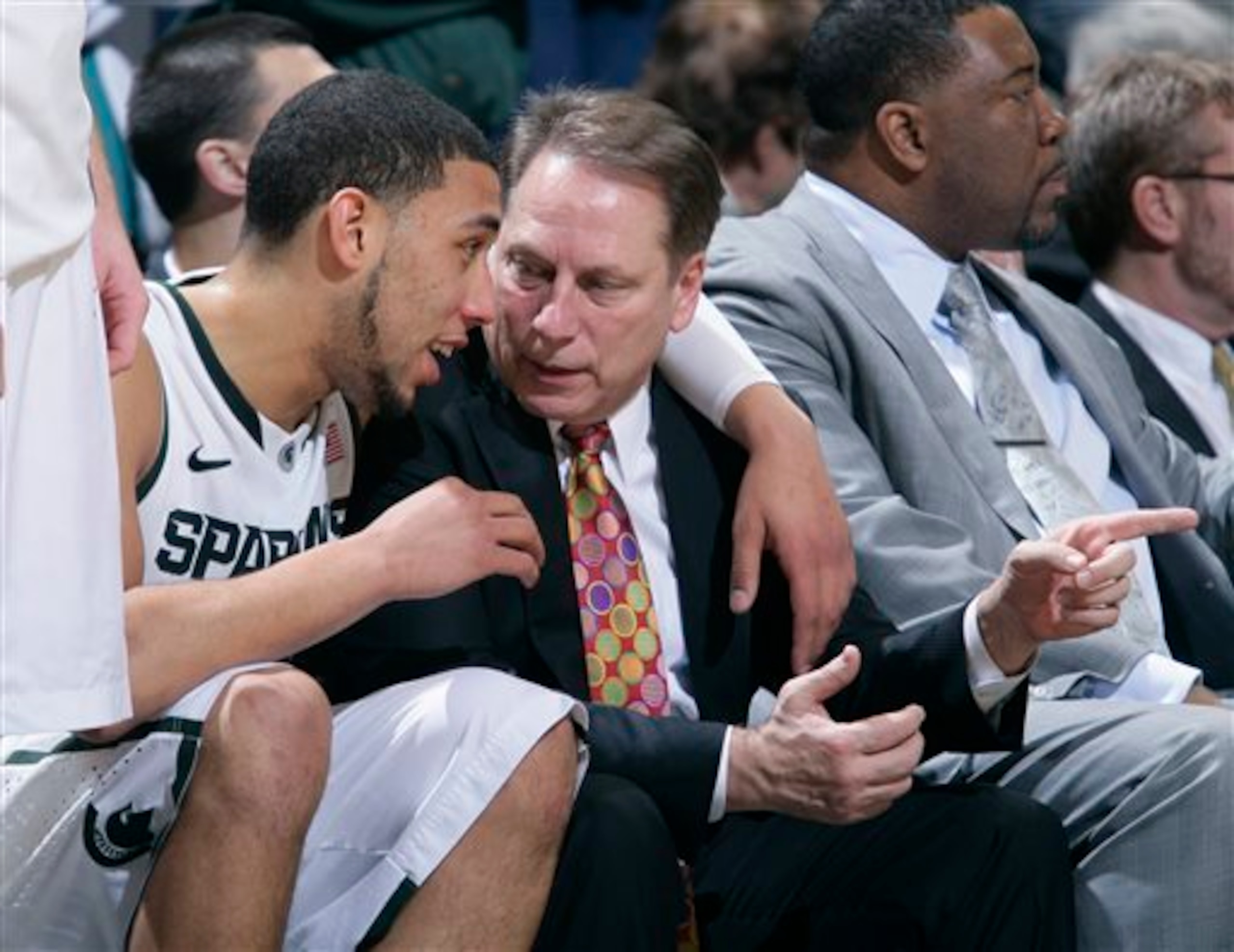Izzo will praise and reprimand a player in the same breath. Izzo will praise and reprimand a player in the same breath.