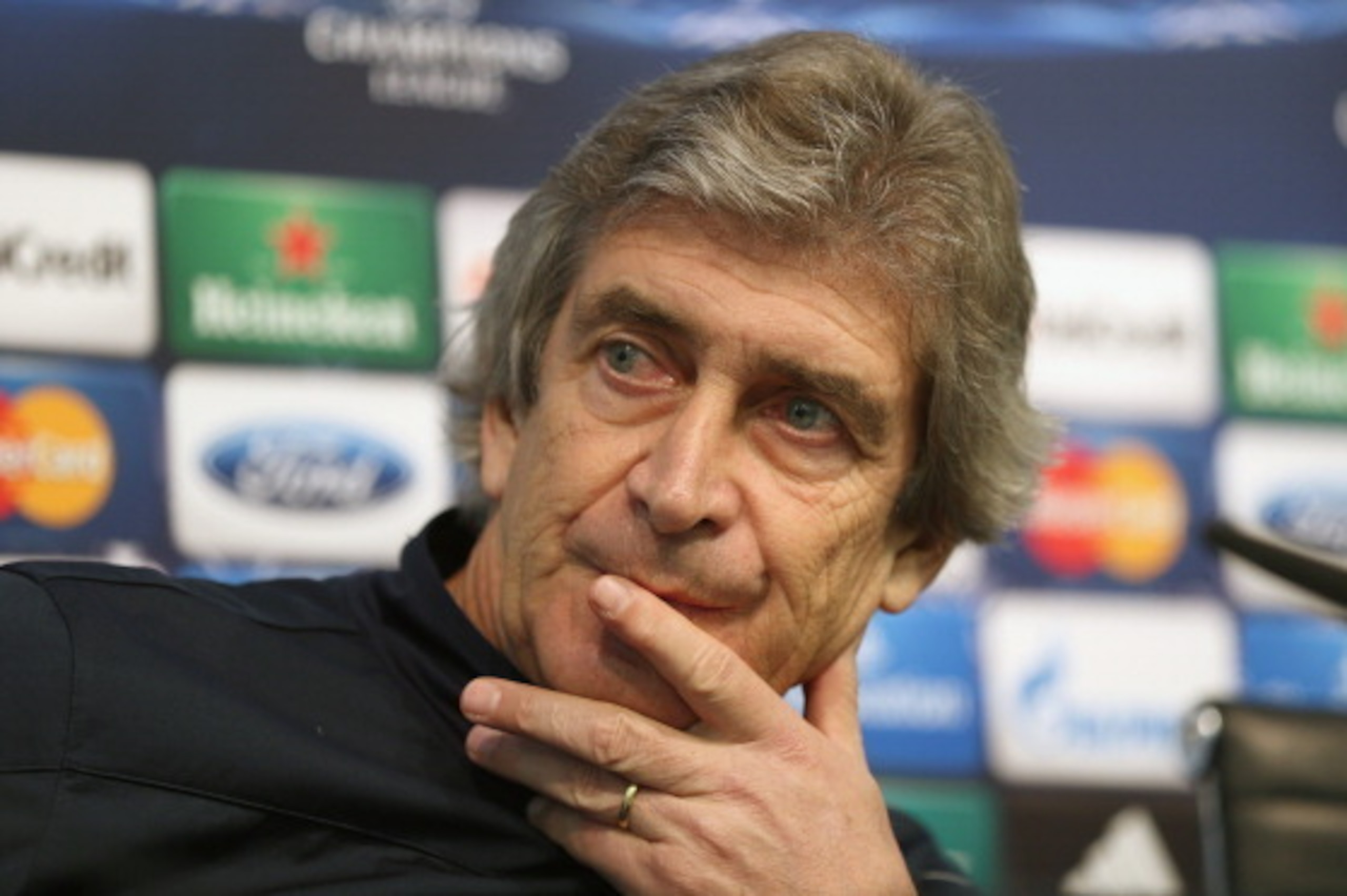 Pellegrini has a lot more on his mind right now than which players might be coming to the Etihad this summer. Pellegrini has a lot more on his mind right now than which players might be coming to the Etihad this summer.
