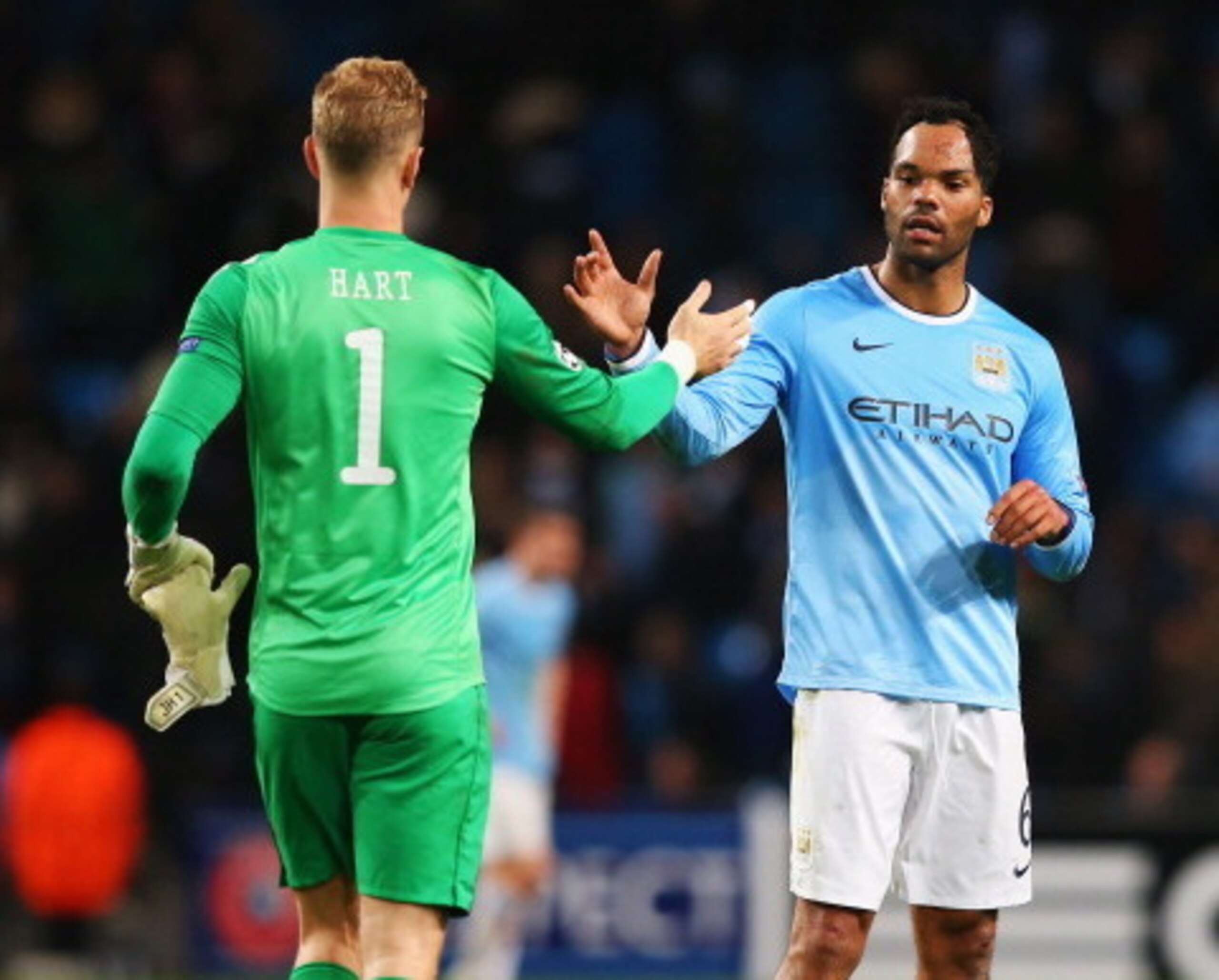 Lescott (right) is helping his own cause with his recent play. Lescott (right) is helping his own cause with his recent play.