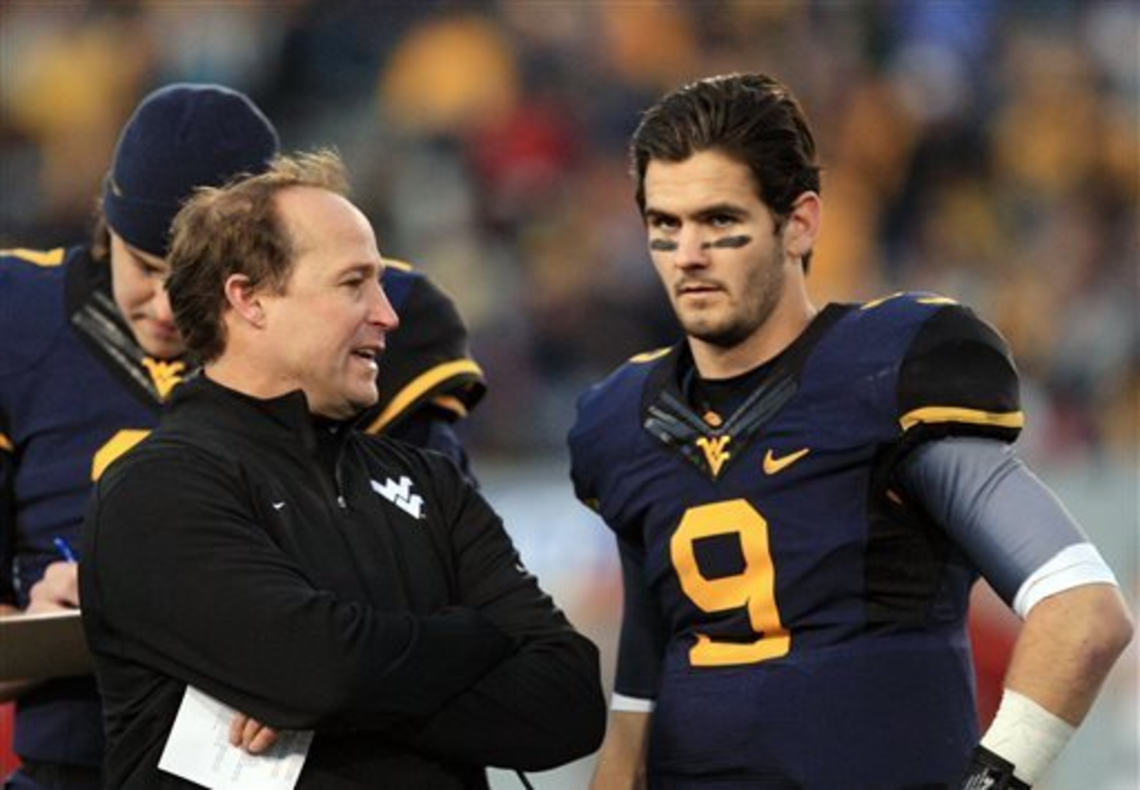 West Virginia head coach Dana Holgorsen