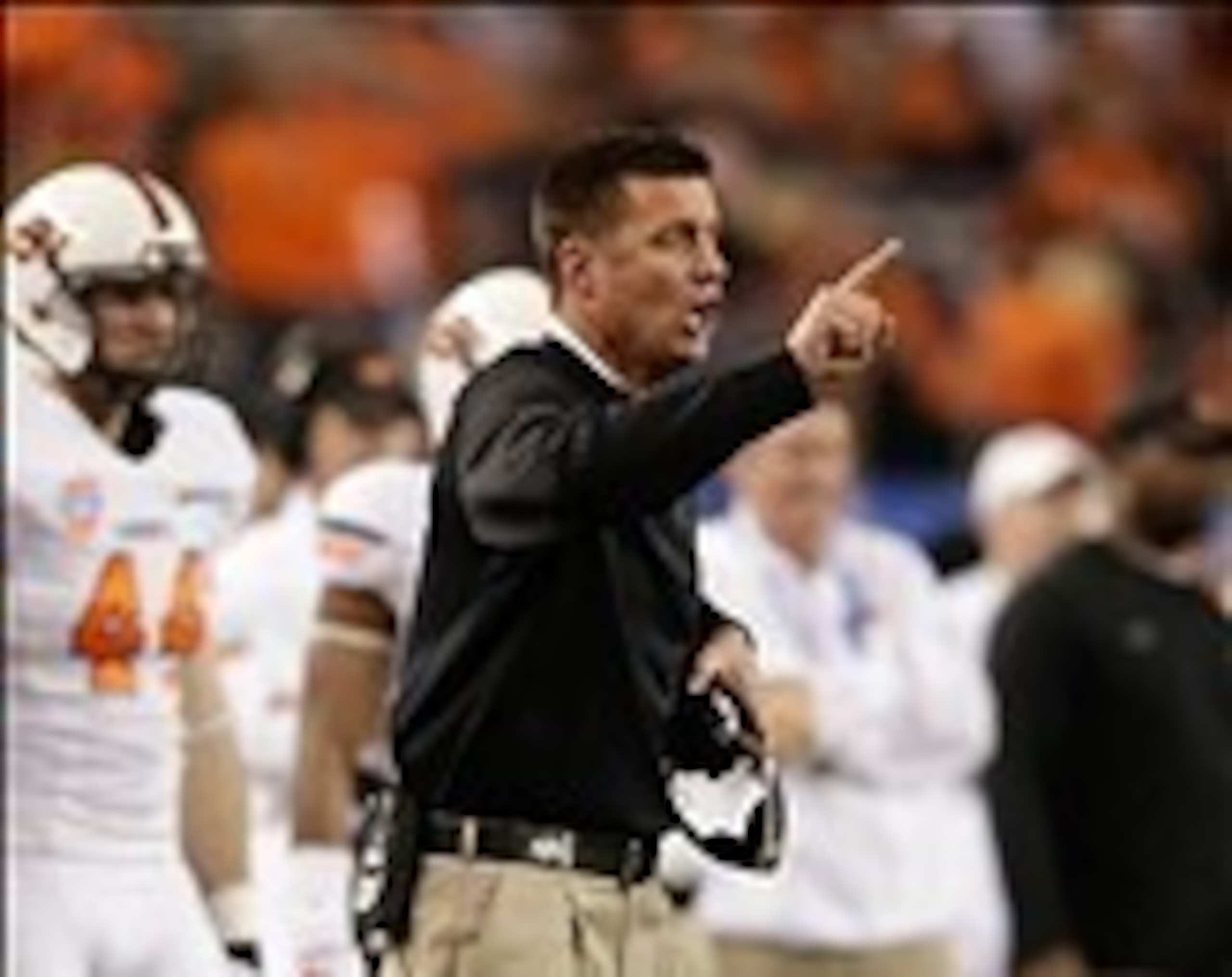 Oklahoma State head coach Mike Gundy