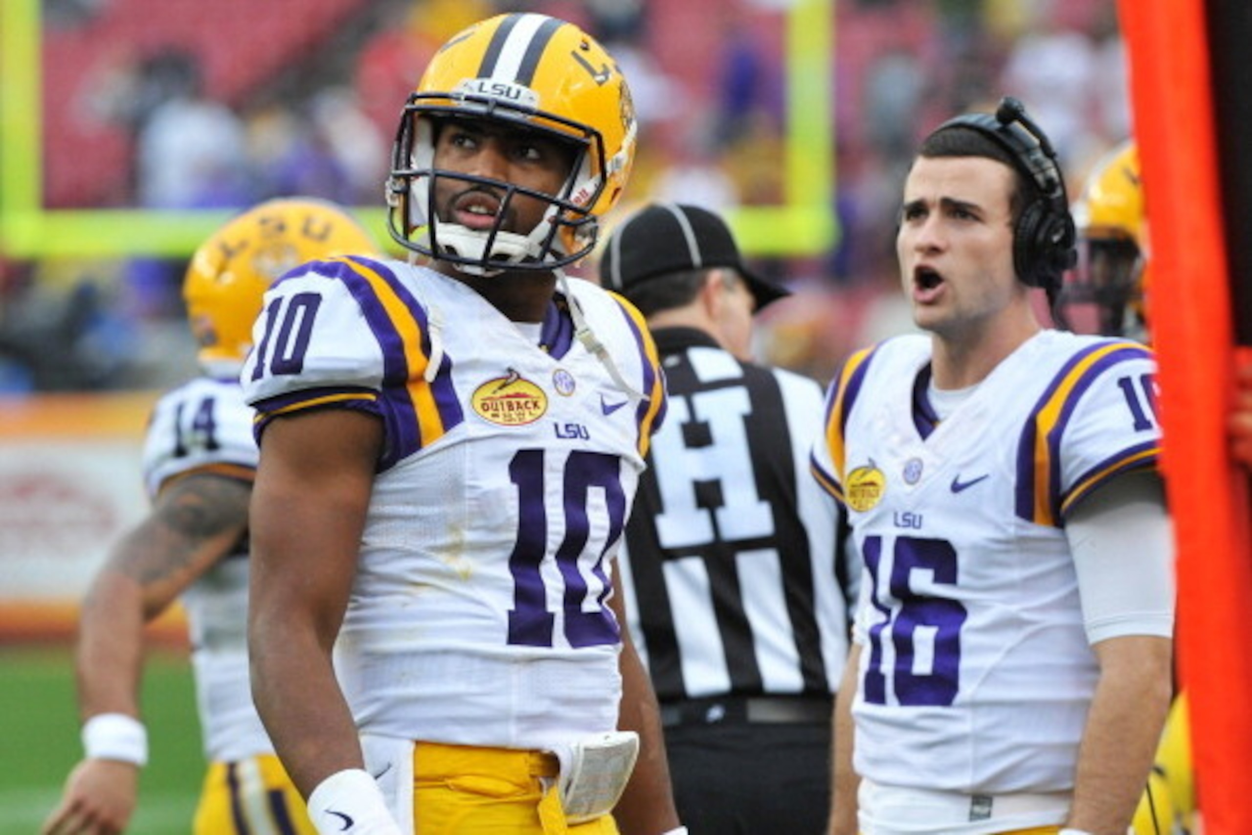 LSU QB Anthony Jennings