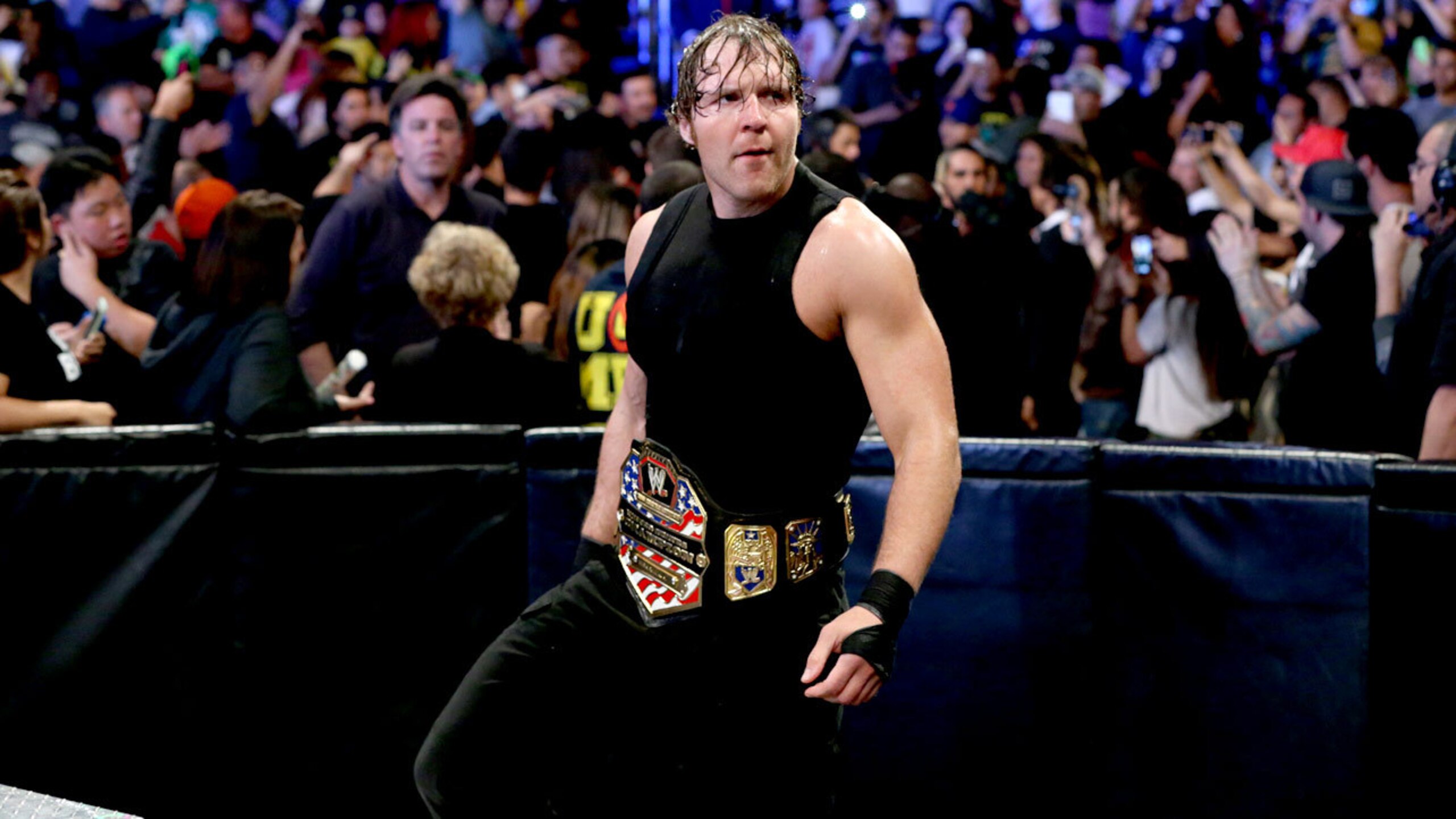 Dean Ambrose had a bad night after Raw ended. Dean Ambrose had a bad night after Raw ended.