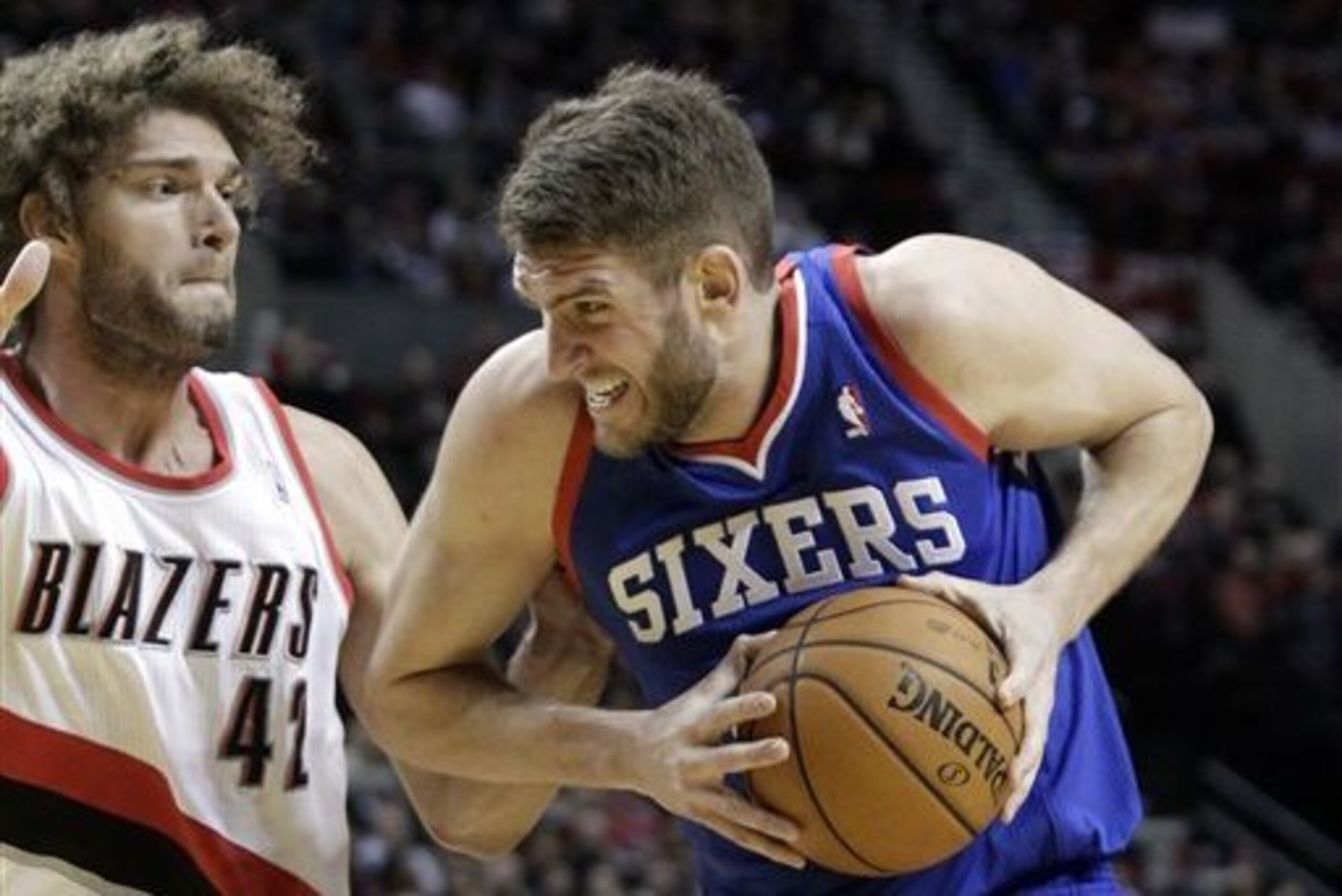 The Portland Trail Blazers could target Spencer Hawes at the 2014 NBA trade deadline.