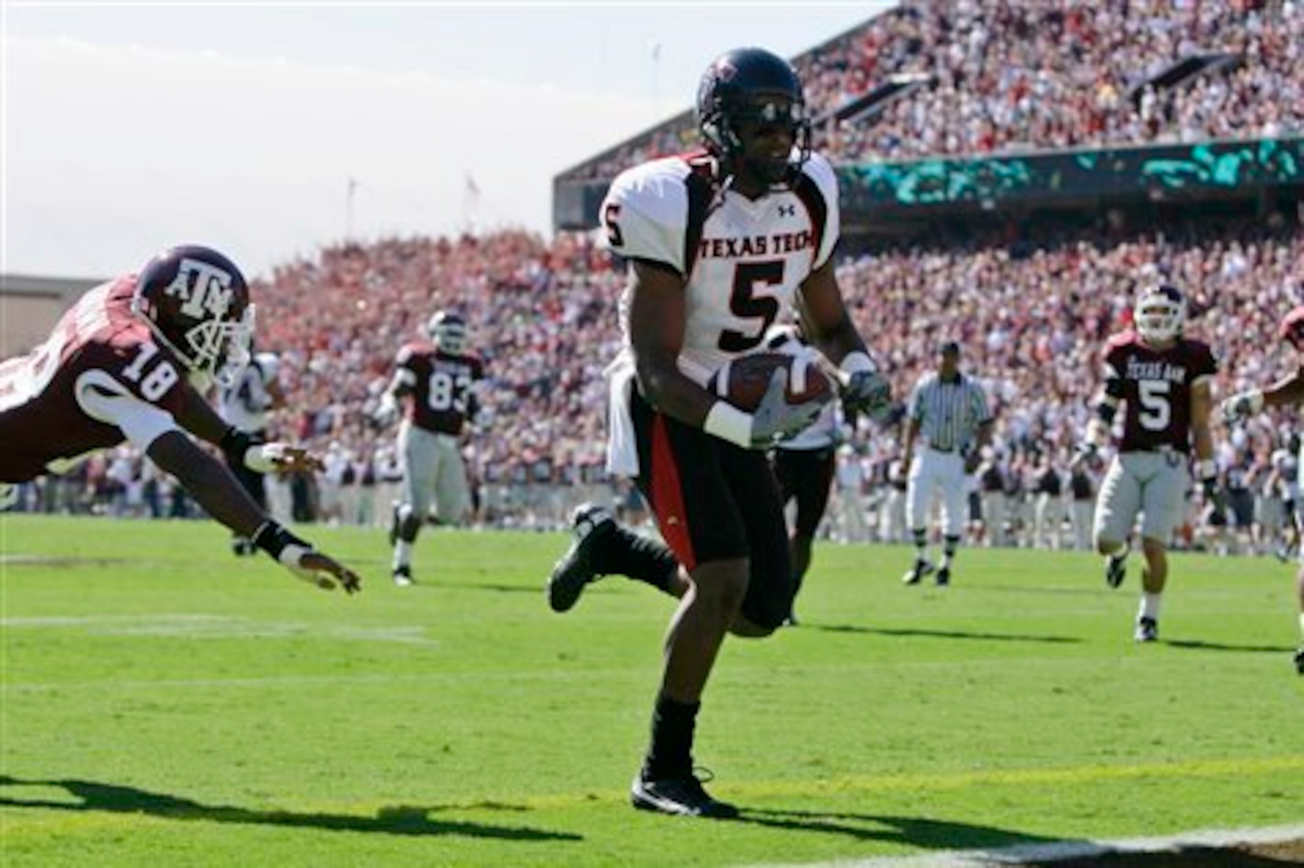 Crabtree was anything but mediocre during his time at Texas Tech.