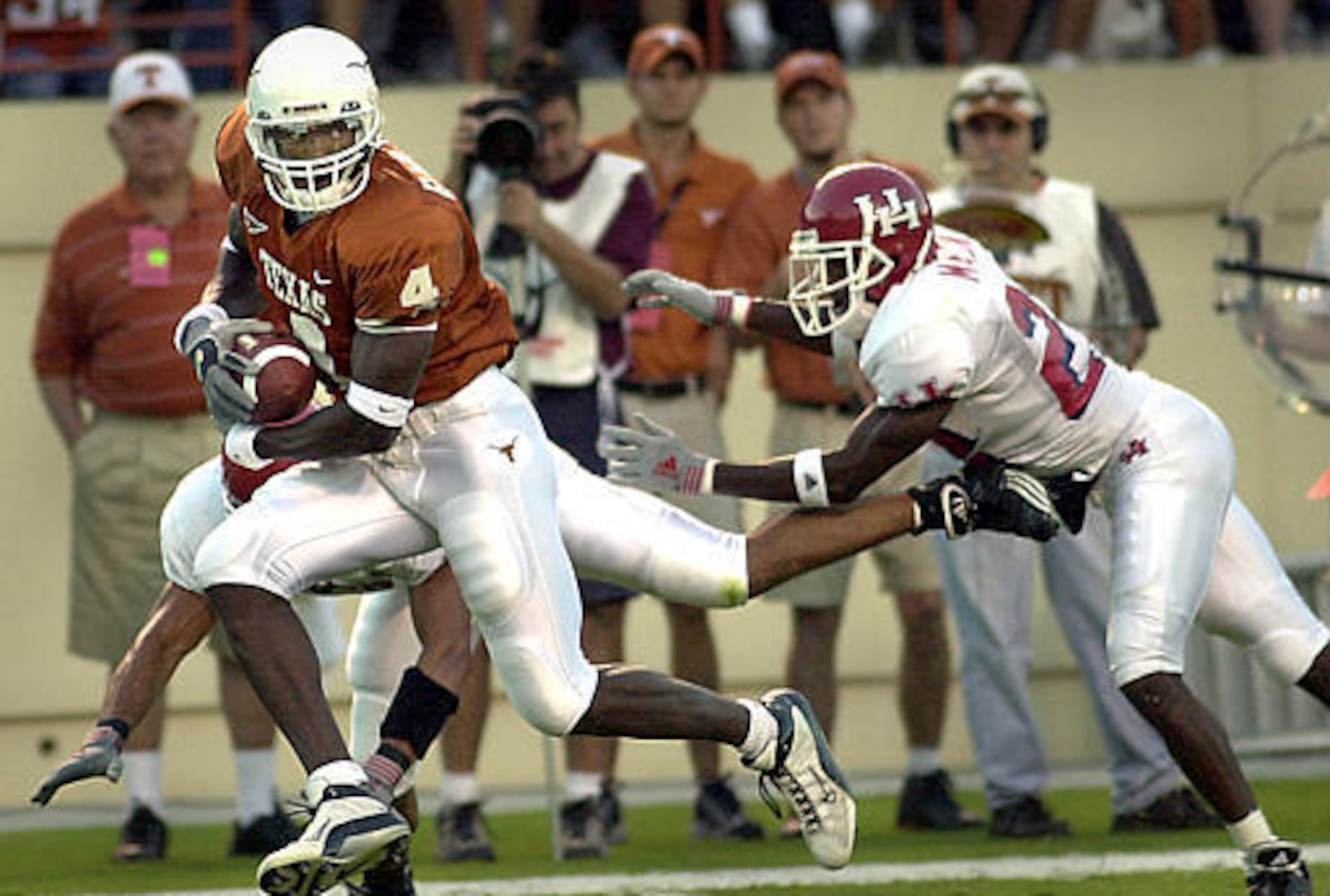 Williams (left) made a name for himself in Austin.