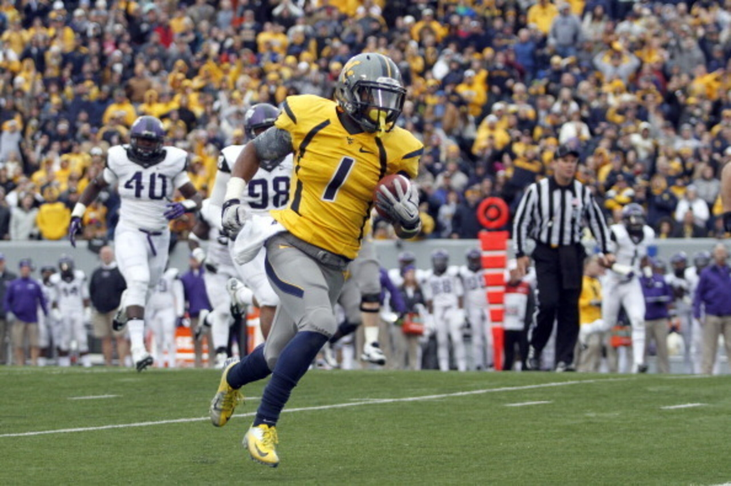 Austin was no stranger to big plays during his career in Morgantown.