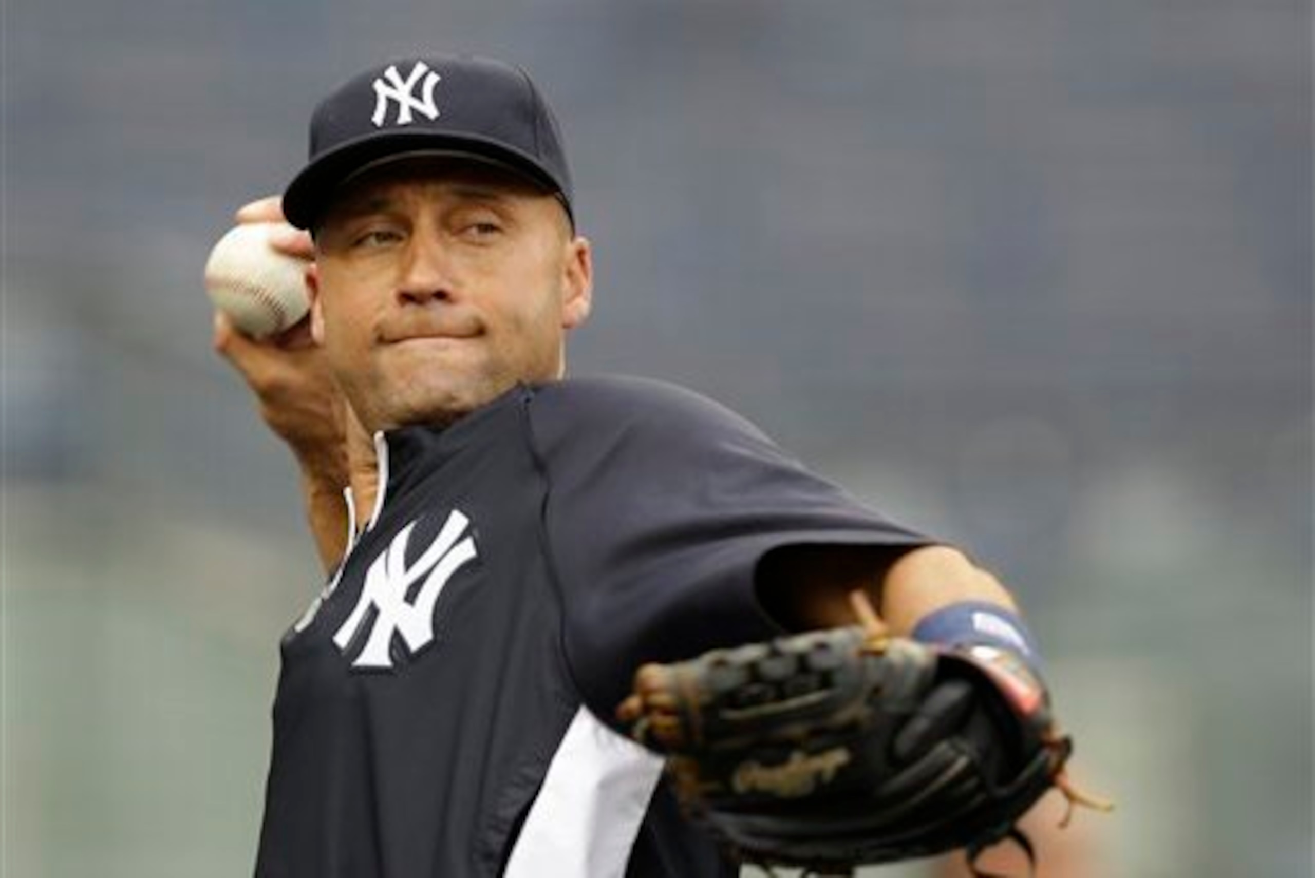 Jeter is hoping to add a sixth World Series ring to his collection before retiring after the 2014 season.