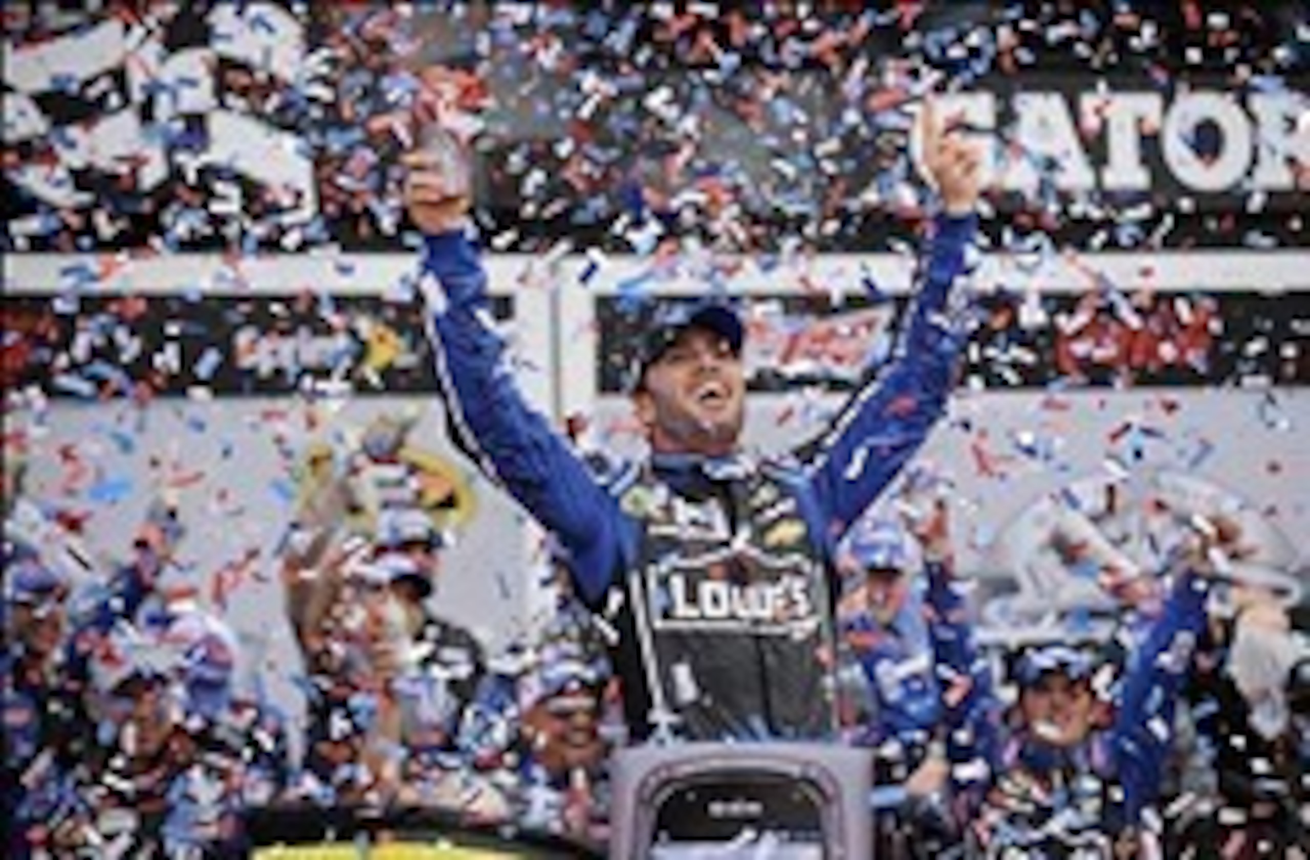 Jimmie Johnson knows that winning feeling at Daytona.