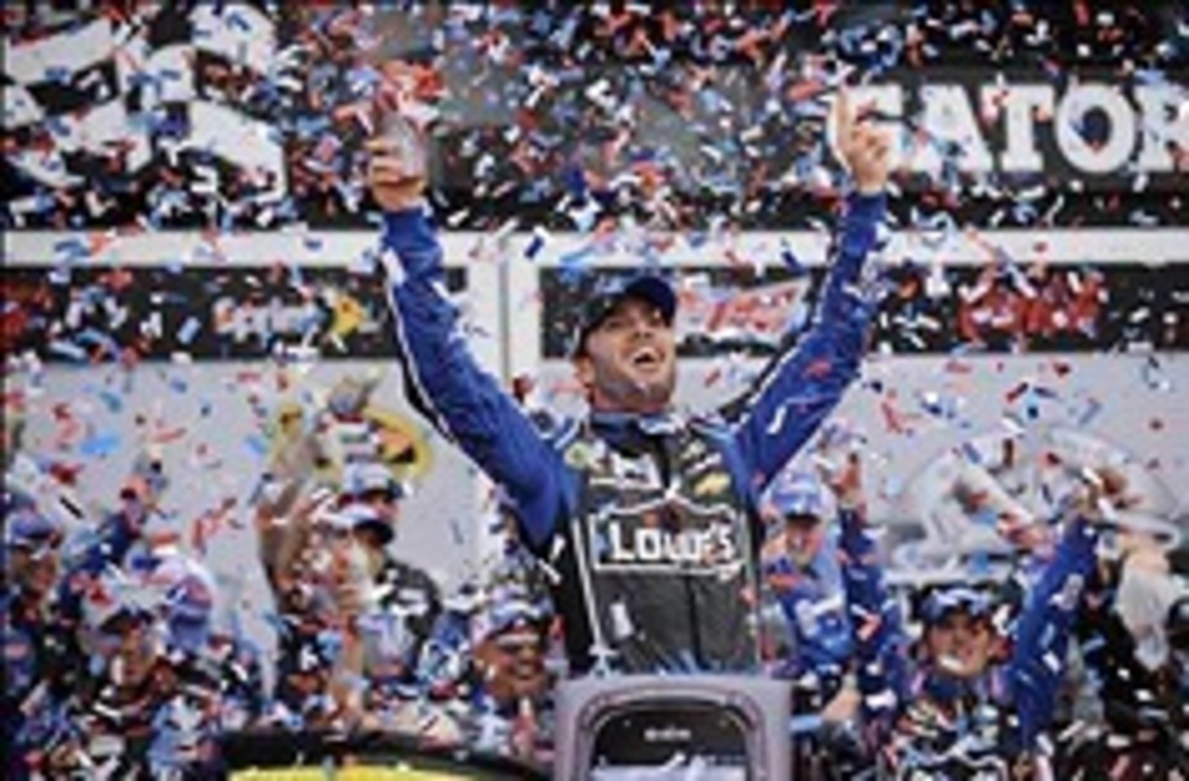 Jimmie Johnson knows that winning feeling at Daytona. Jimmie Johnson knows that winning feeling at Daytona.