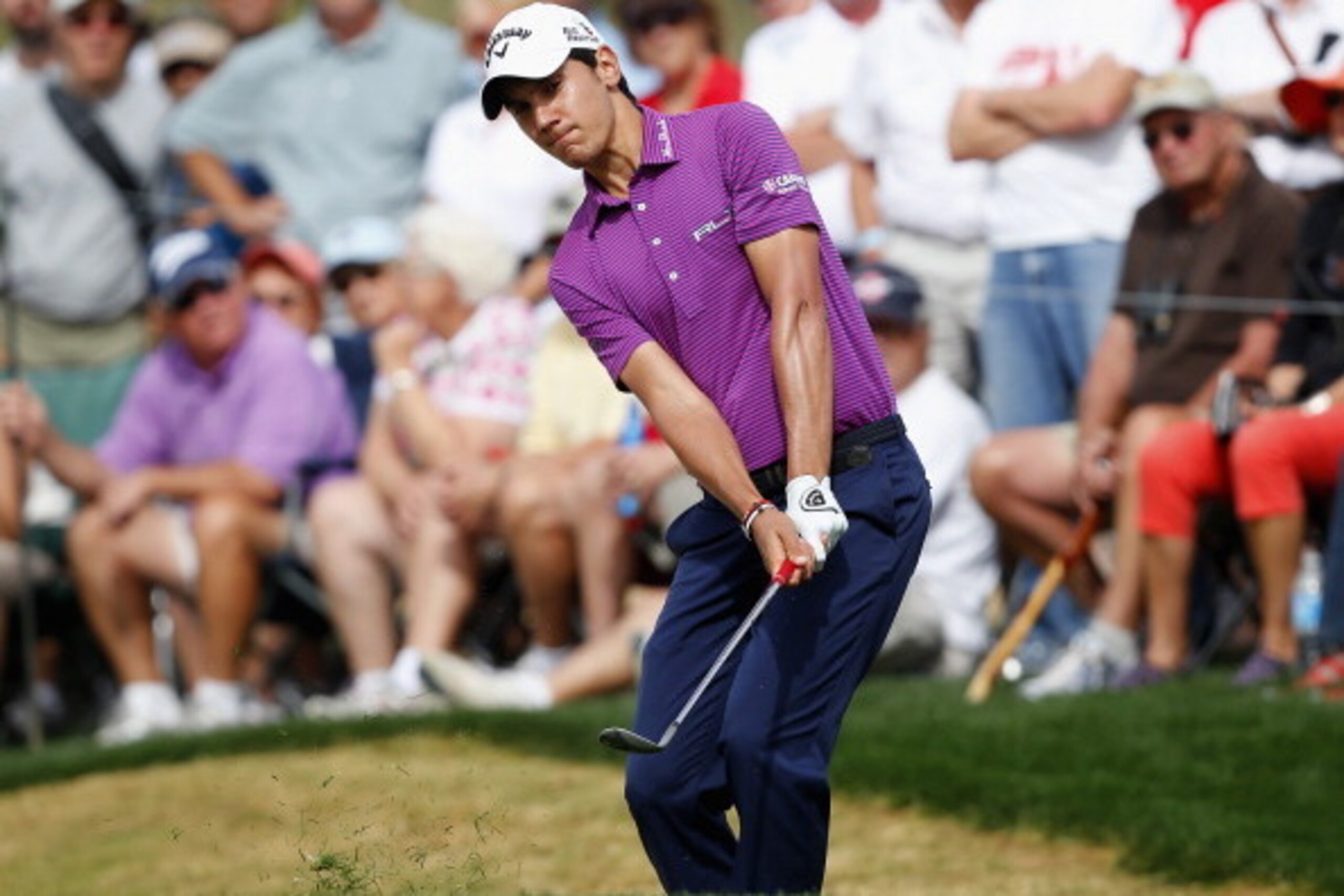 Matteo Manassero showed some of his promise Wednesday. Matteo Manassero showed some of his promise Wednesday.