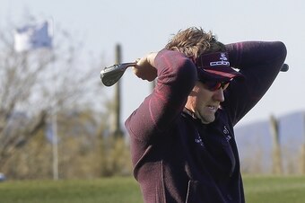 It was that kind of day for Ian Poulter in the first round of the Match Play.
