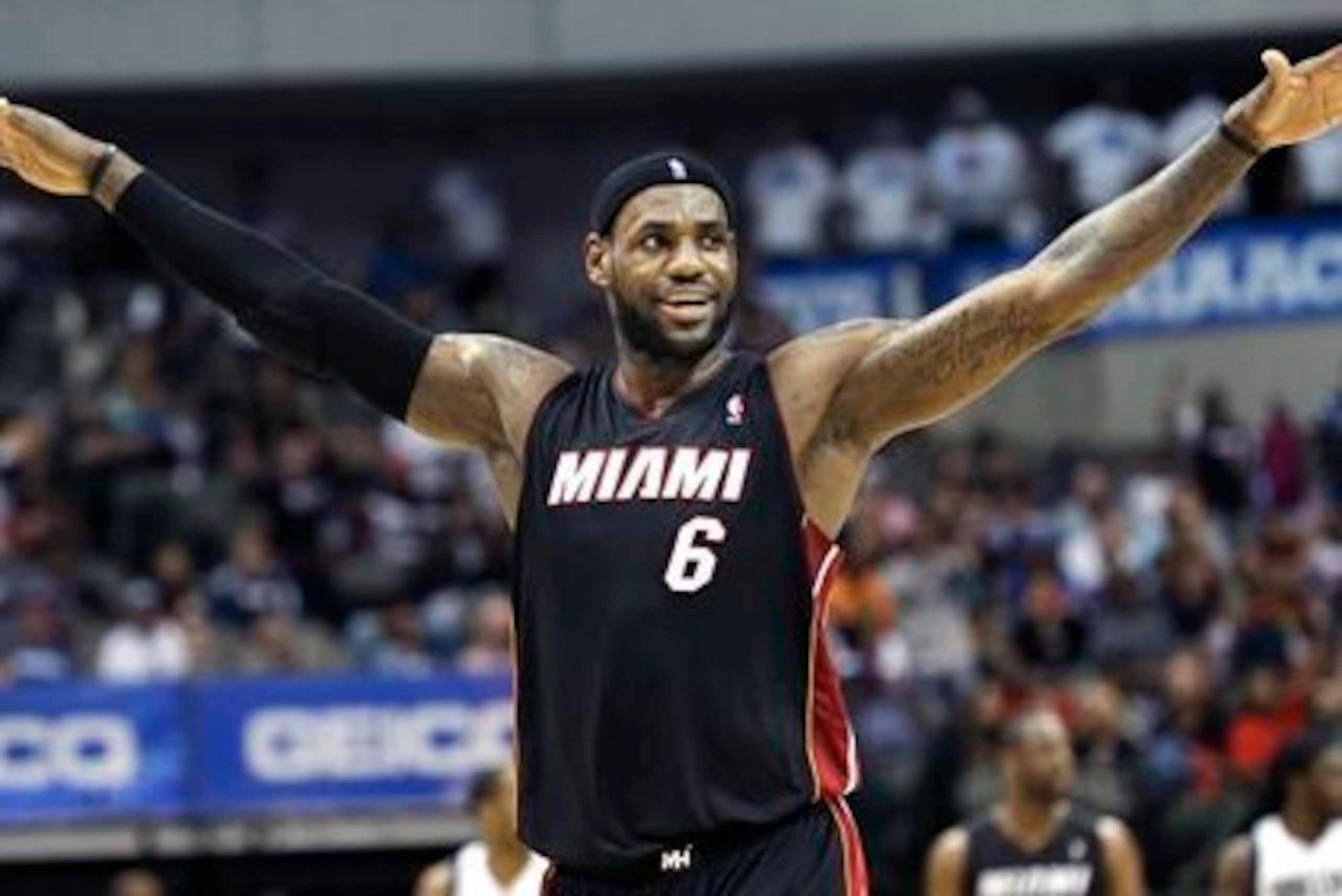 LeBron James is one of the most athletic players in the NBA.