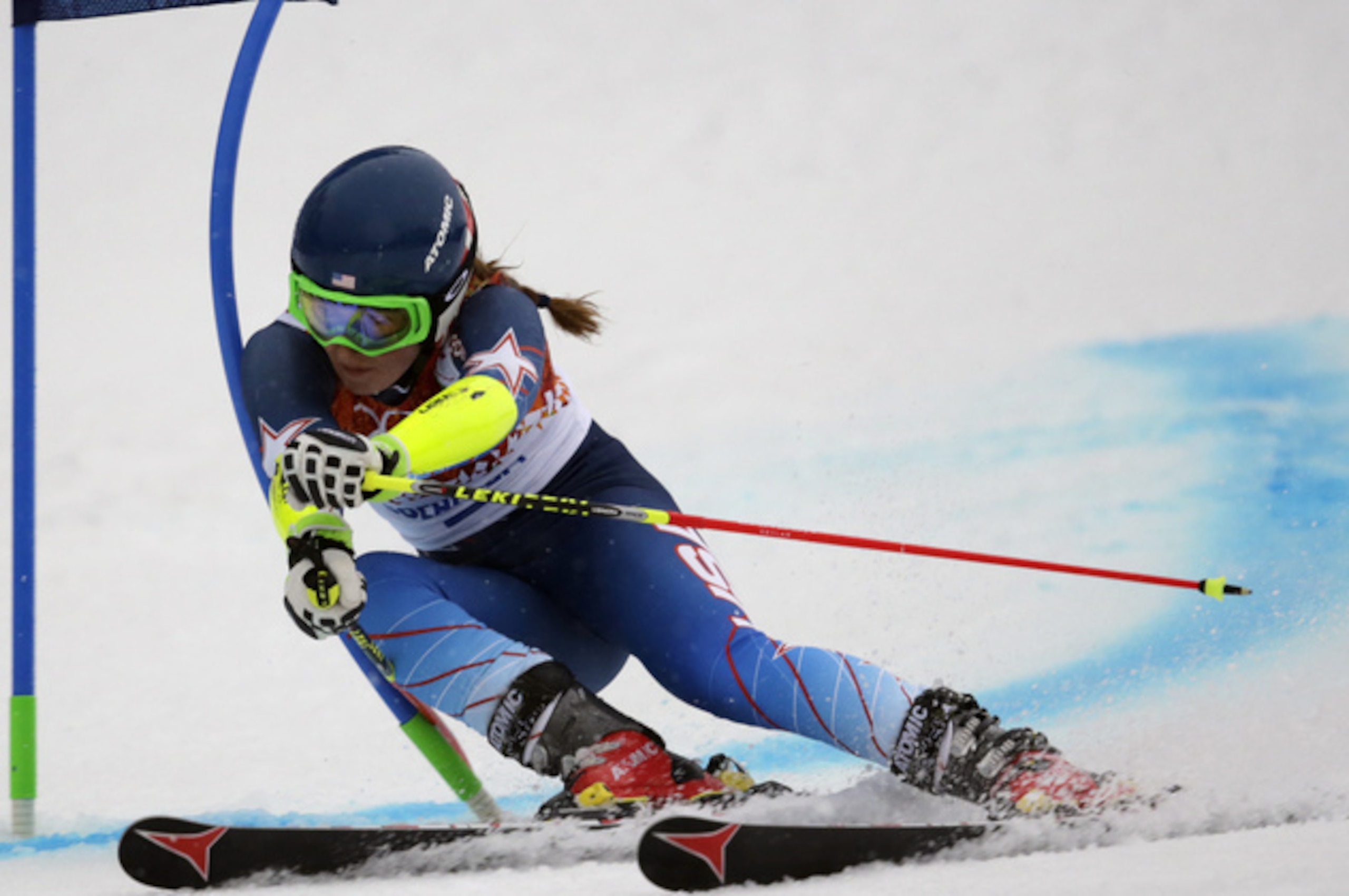 Teenage sensation Mikaela Shiffrin of the United States won gold in the women's slalom.