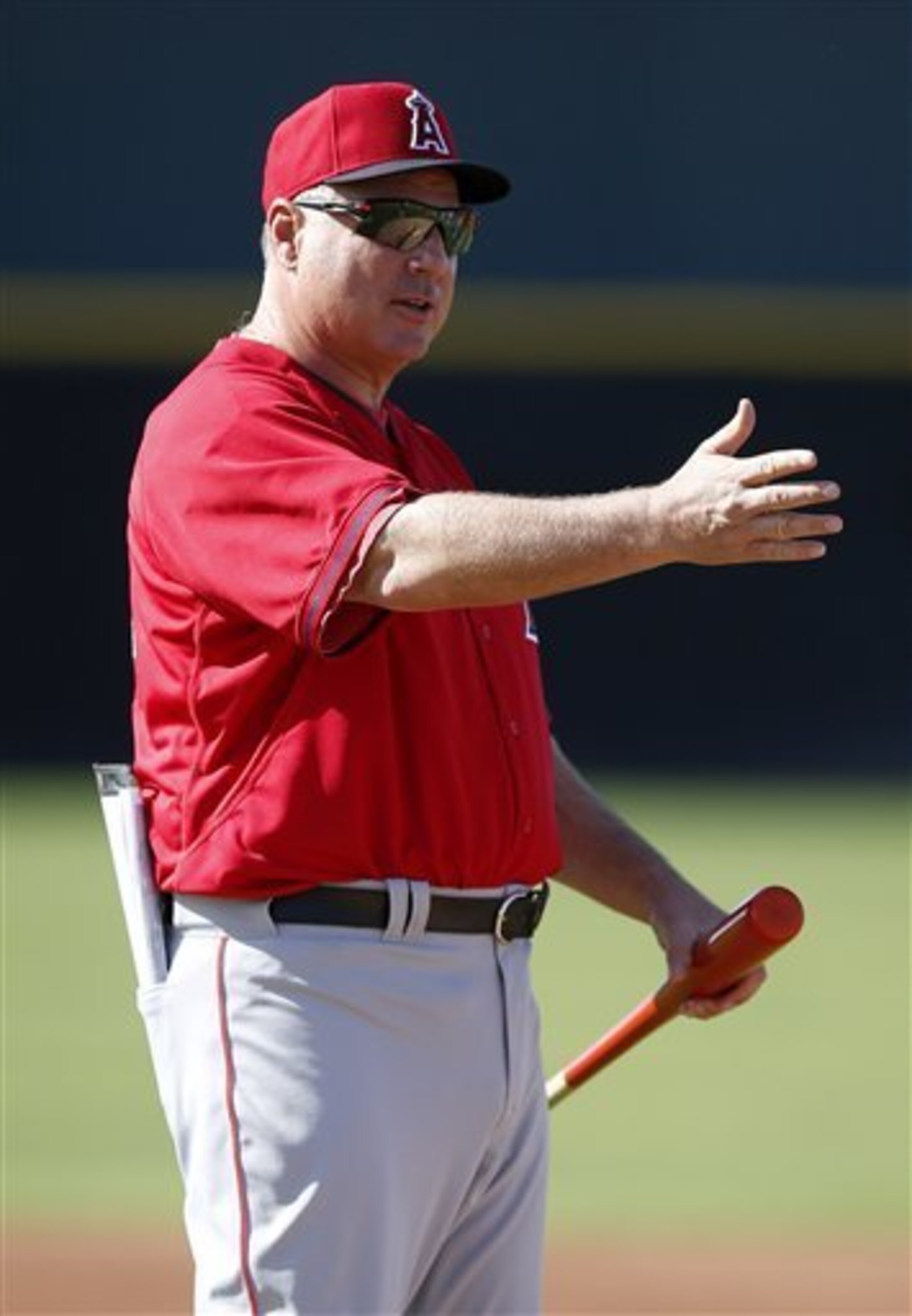 The "attitude" starts with Mike Scioscia.