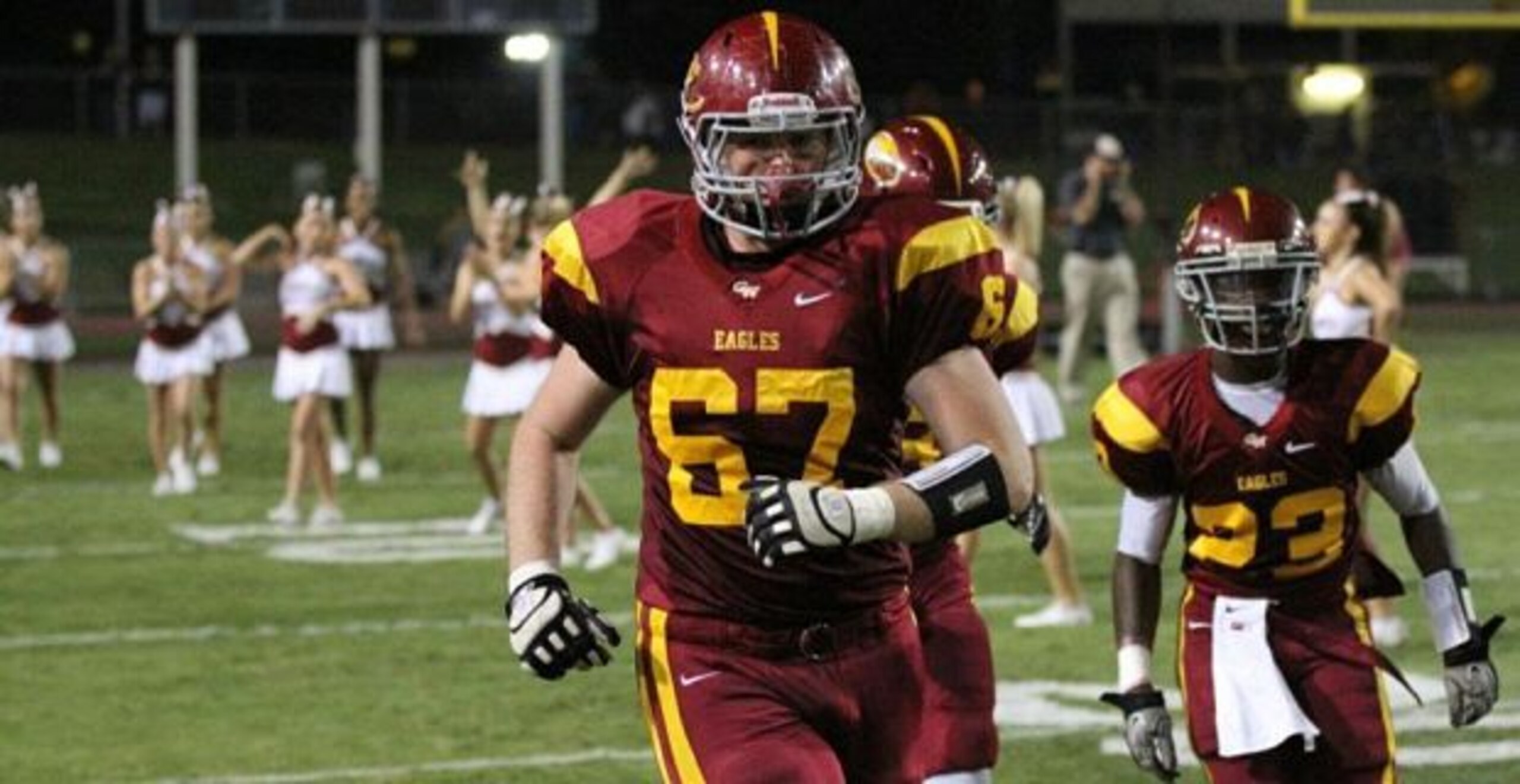 Chad Specht might start as a true freshman on Nevada's offensive line