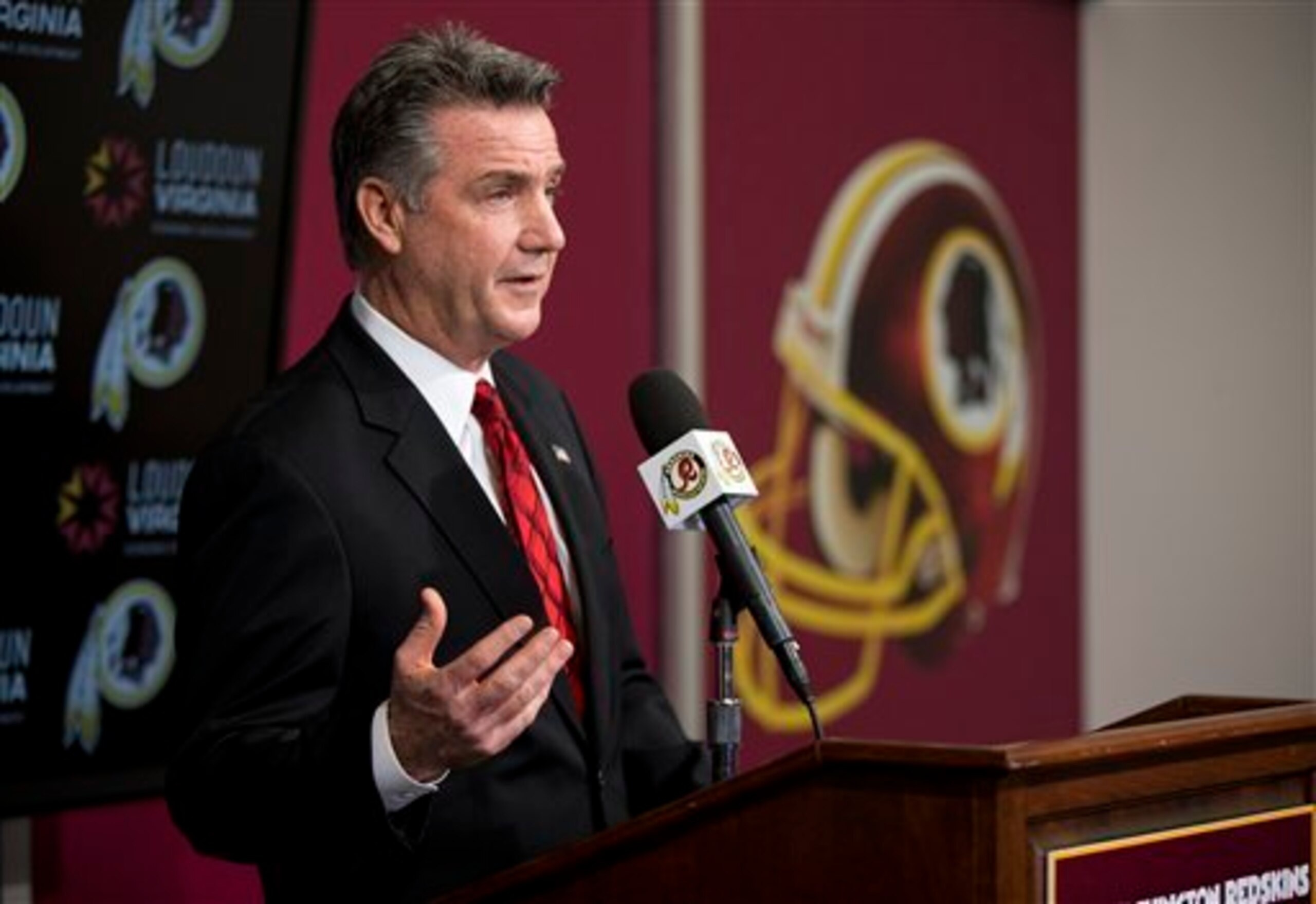 Bruce Allen outlined the need for mental toughness among this year's draftees.