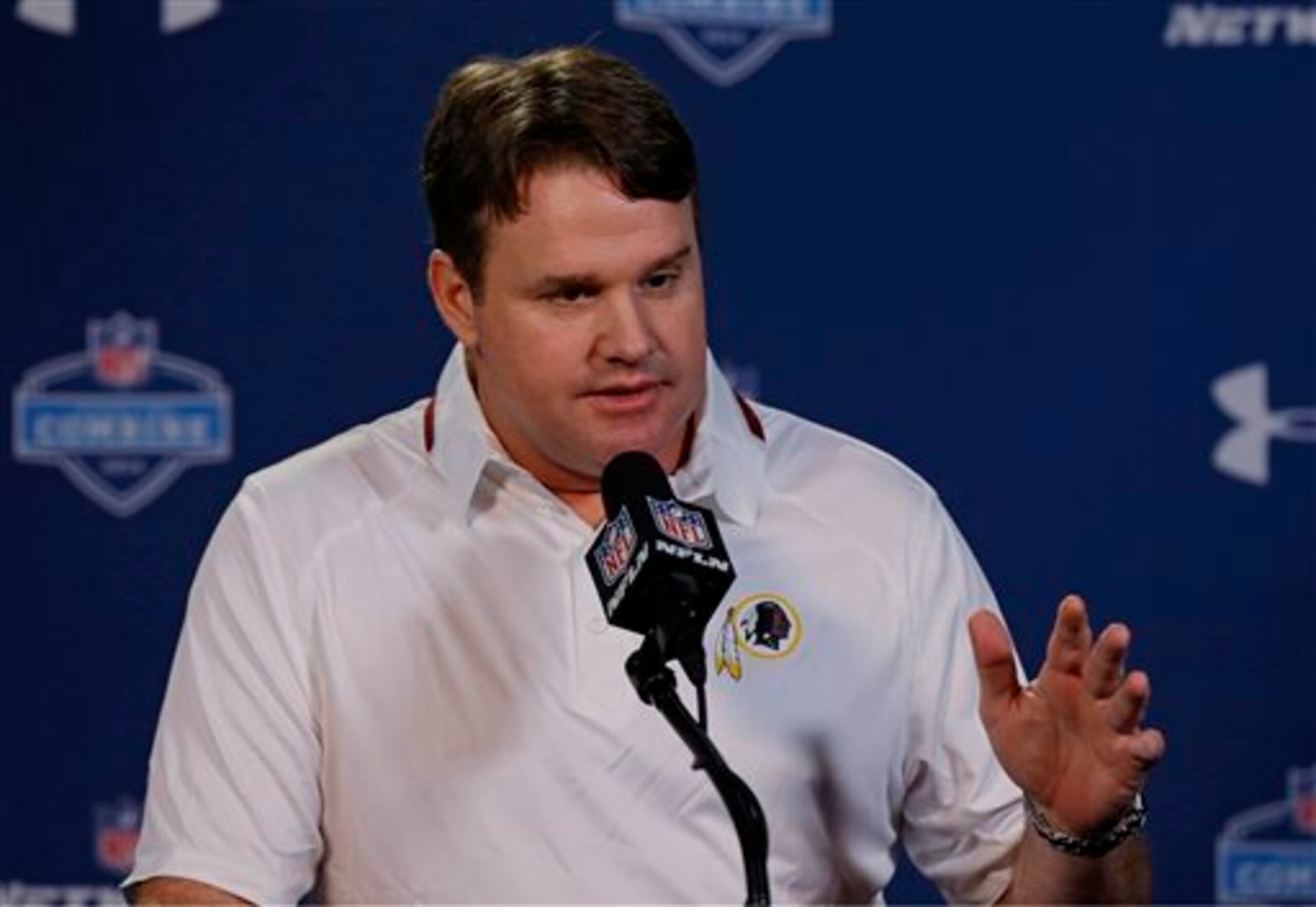 Jay Gruden was blunt about the need for improvement in 2014.