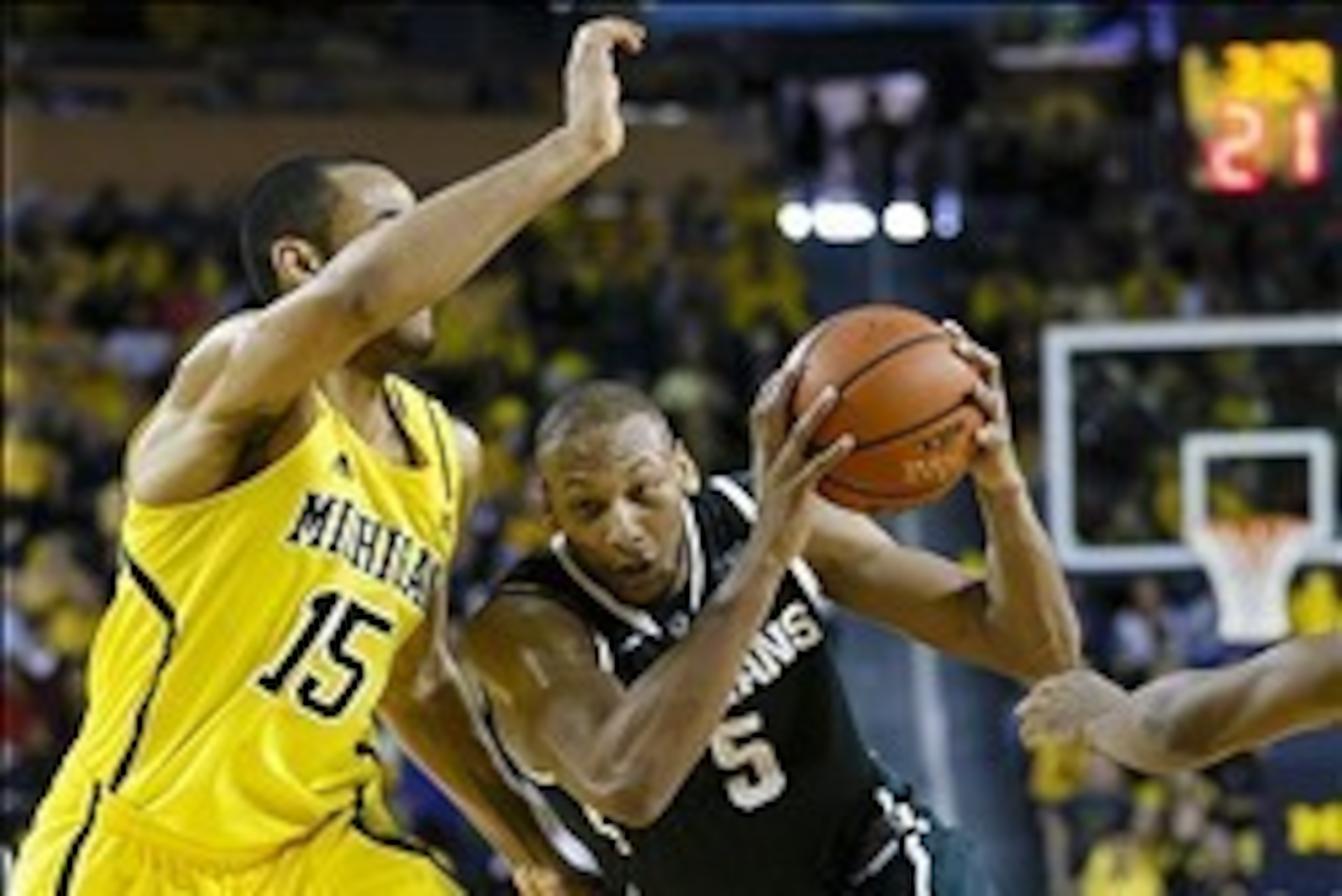 Adreian Payne's Spartans didn't have enough to heave the Wolverines.