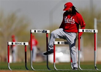 Johnny Cueto has some hurdles to deal with in '14.