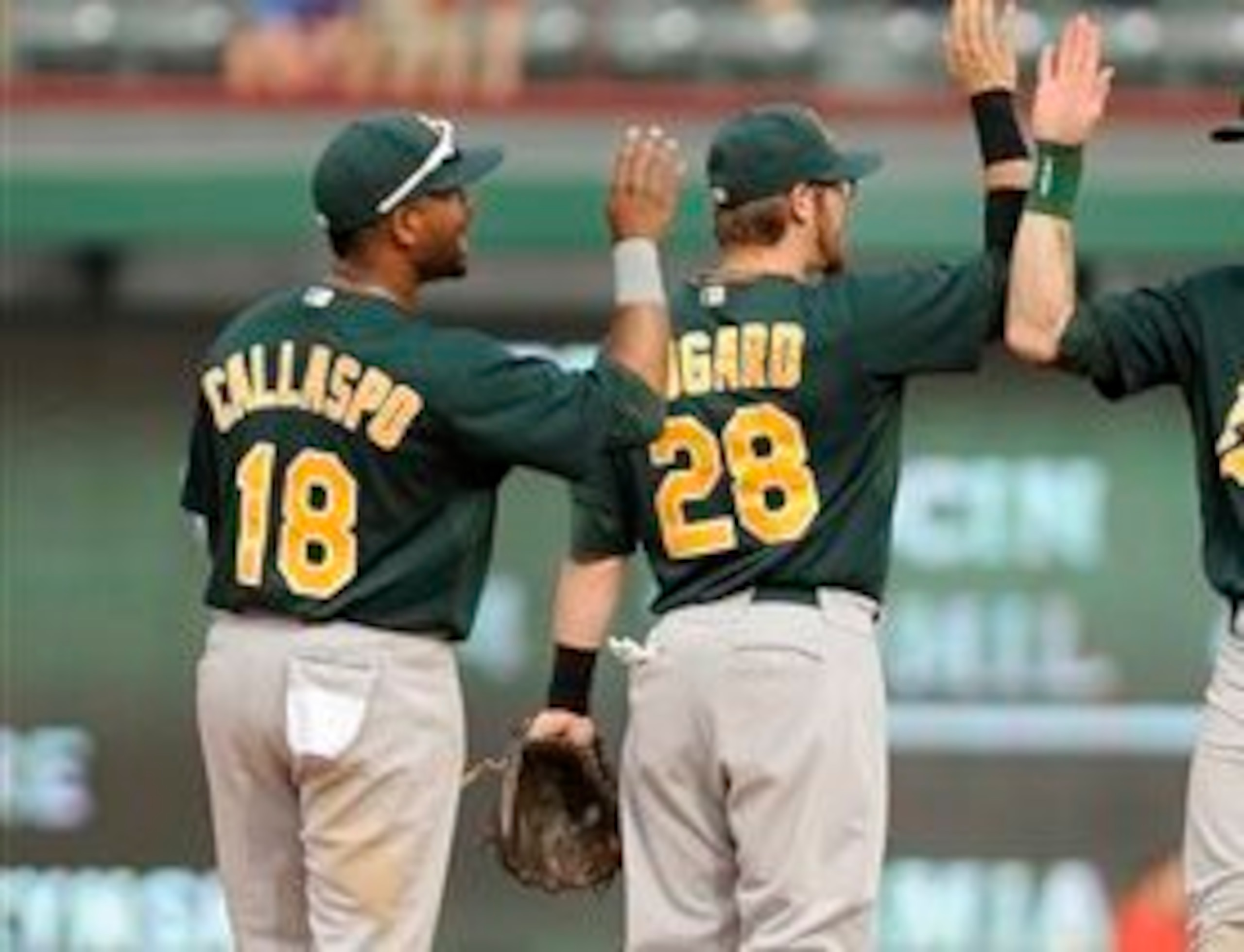 Once again, Callaspo is threatening Sogard's time on the field and in the lineup.