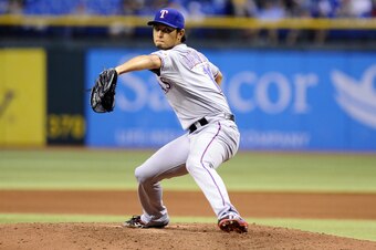 Yu Darvish may not quite be the top fantasy starter, but he's a good bet to lead the league in strikeouts again.
