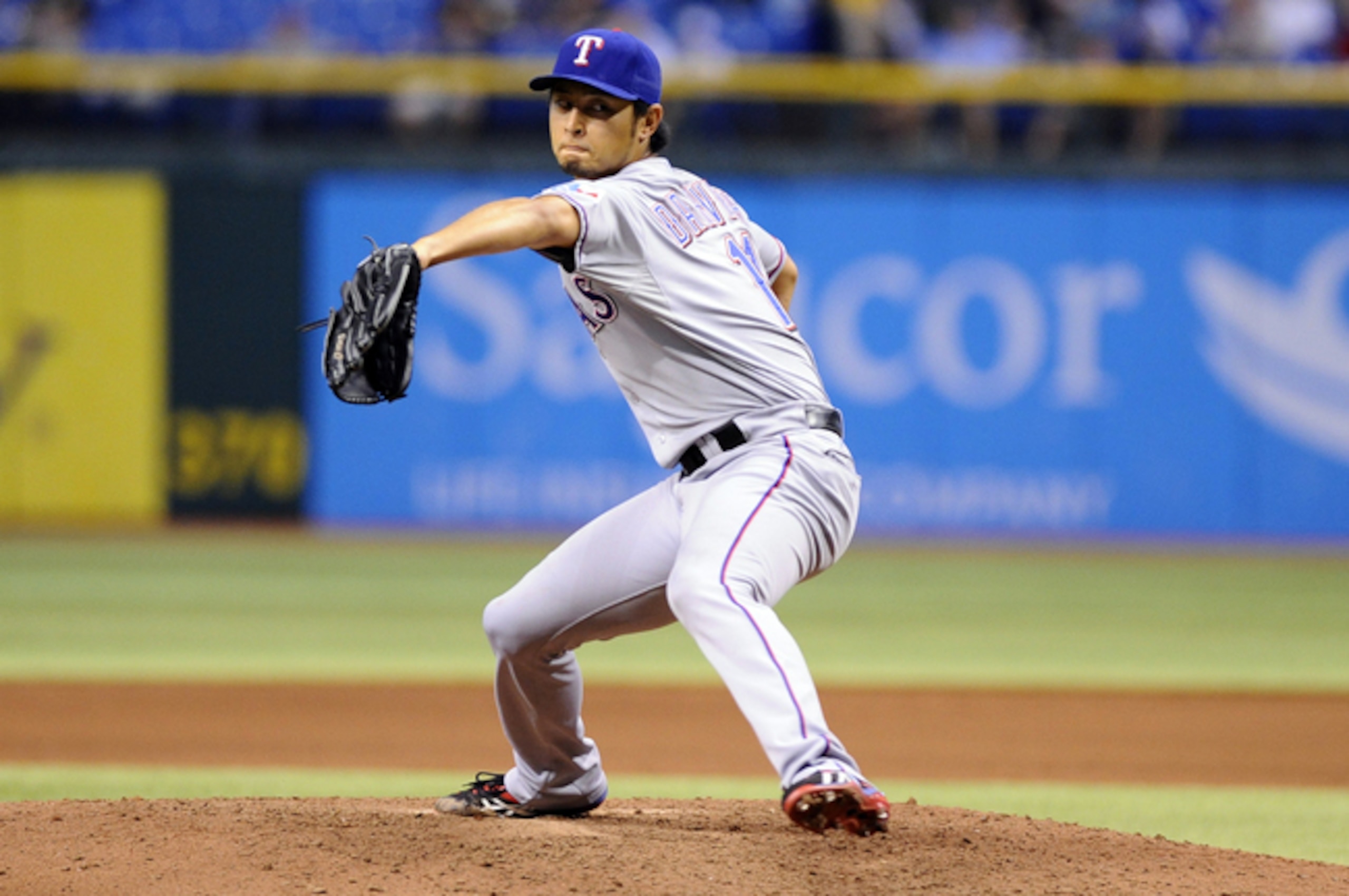 Yu Darvish may not quite be the top fantasy starter, but he's a good bet to lead the league in strikeouts again.