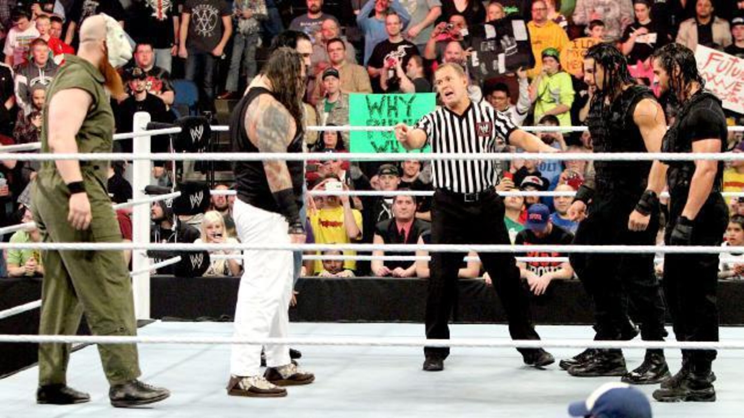The Wyatt Family and The Shield prepare to wage war.