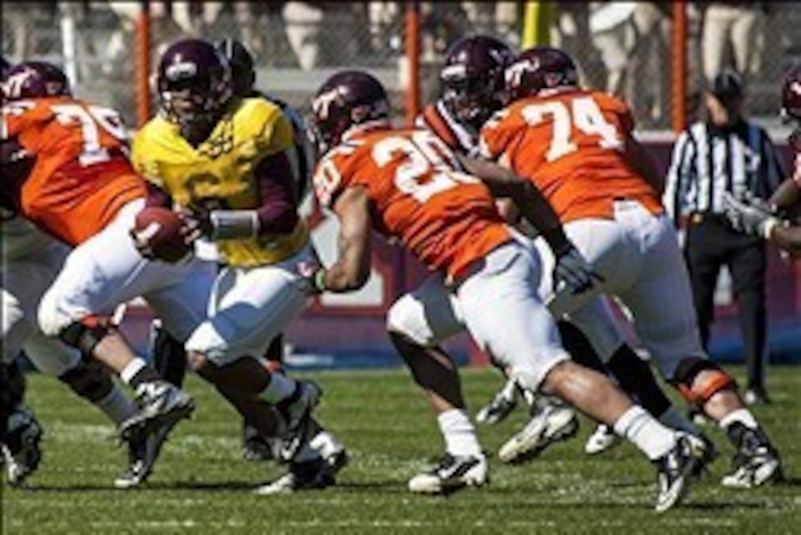 Mark Leal has a lot to gain in spring practice. Mark Leal has a lot to gain in spring practice.