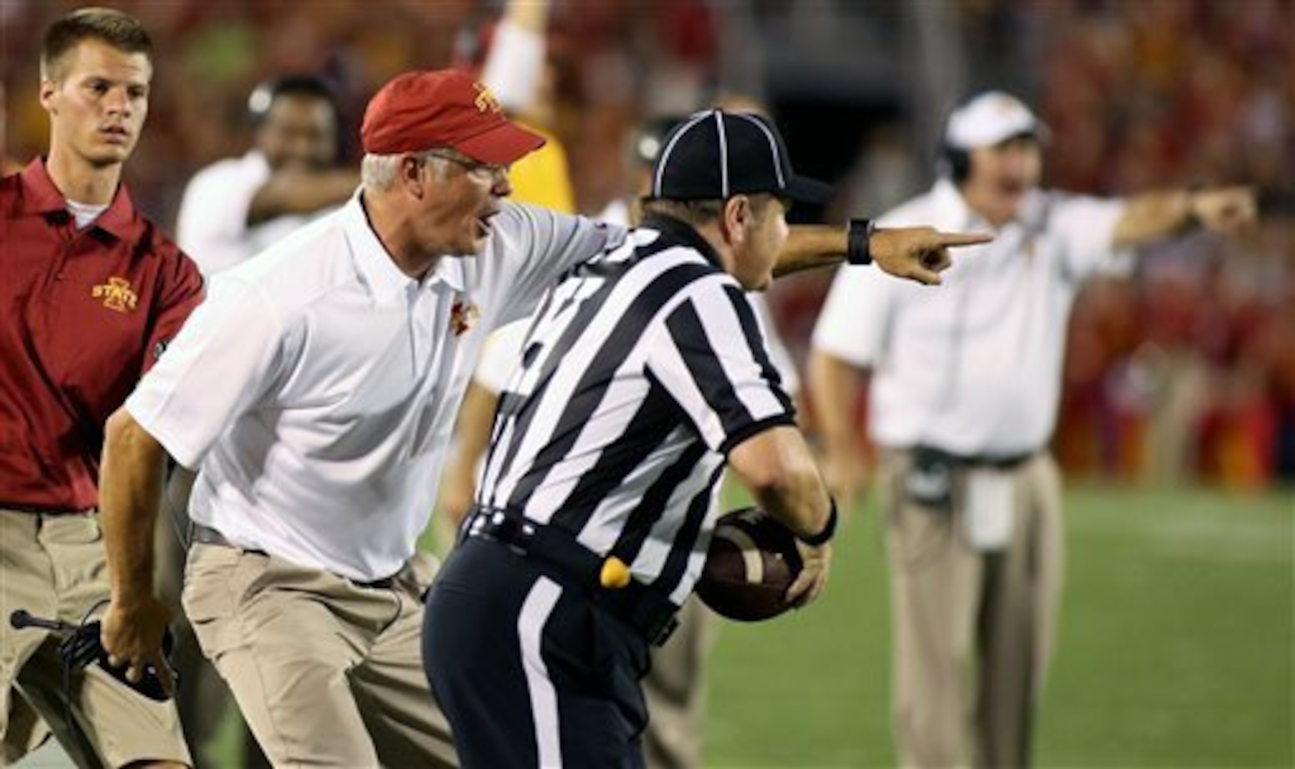 The Iowa State coaching staff was not pleased with how things went the last time they played Texas.