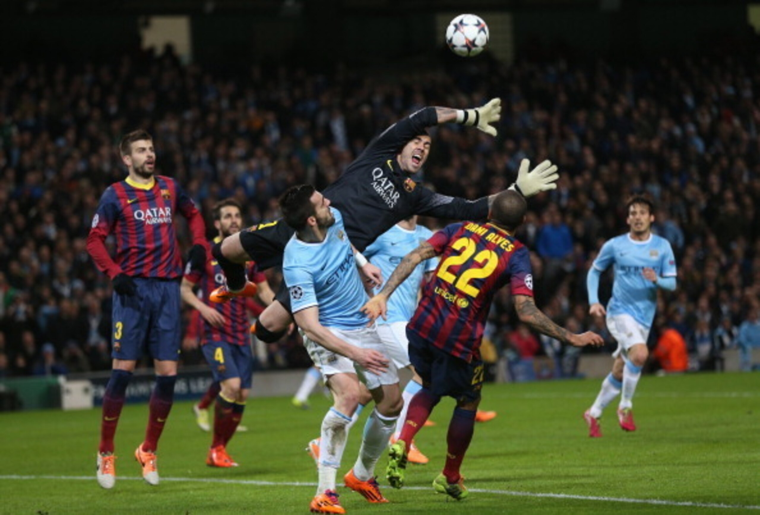 Valdes was sure-handed when he needed to be against City.