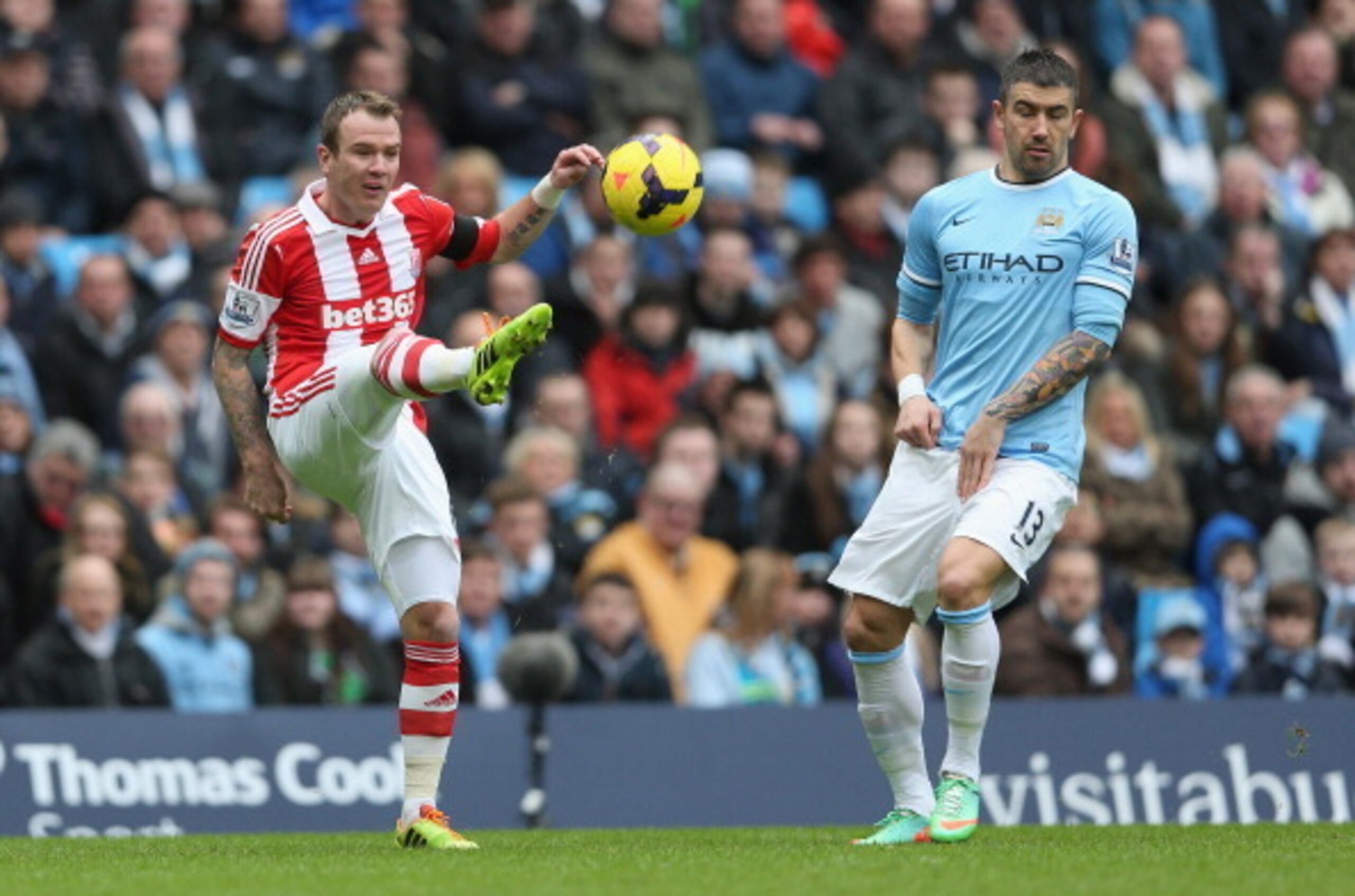 Whelan is still kicking it live with Stoke City.