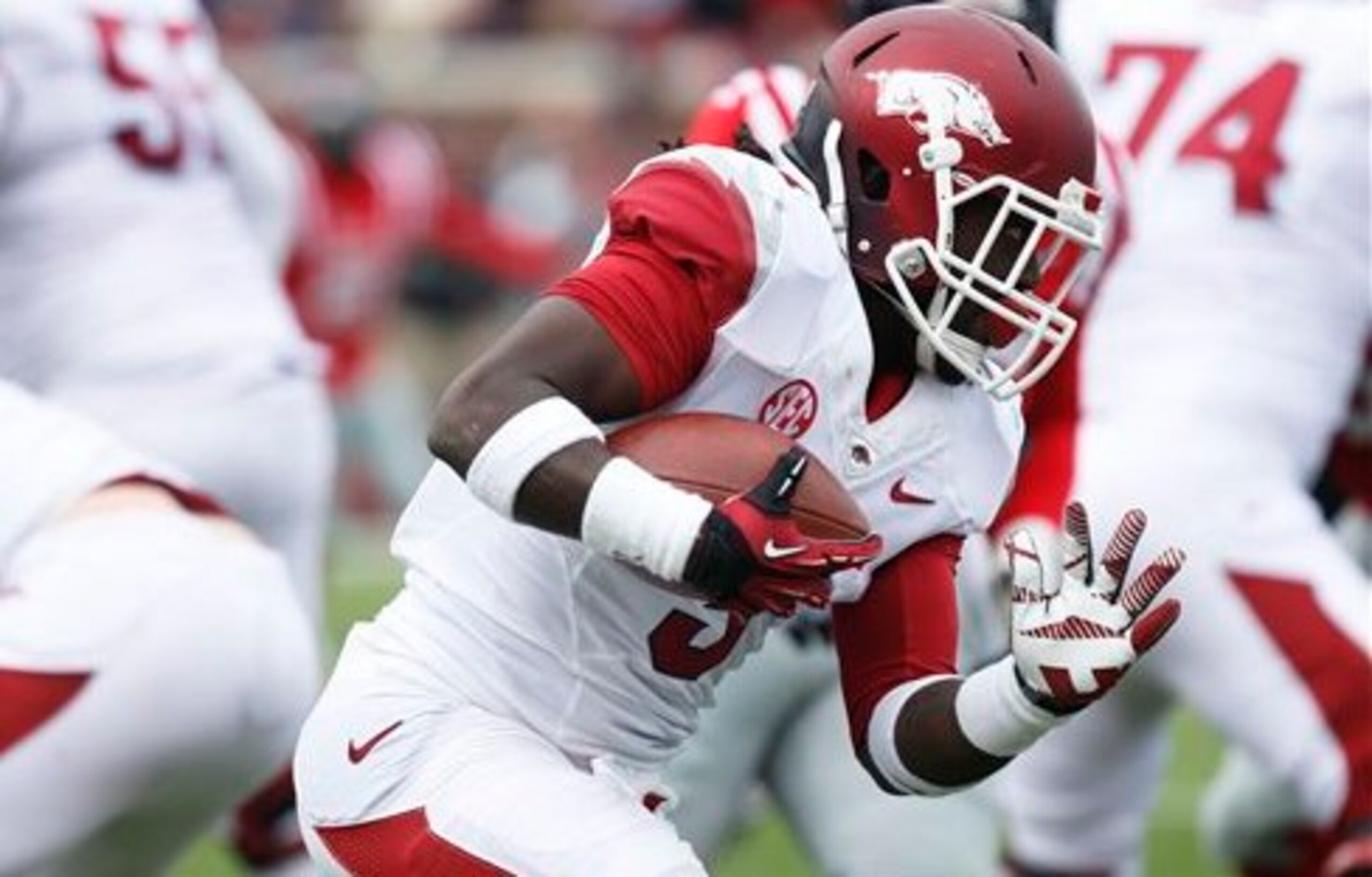 Arkansas RB Alex Collins Arkansas RB Alex Collins