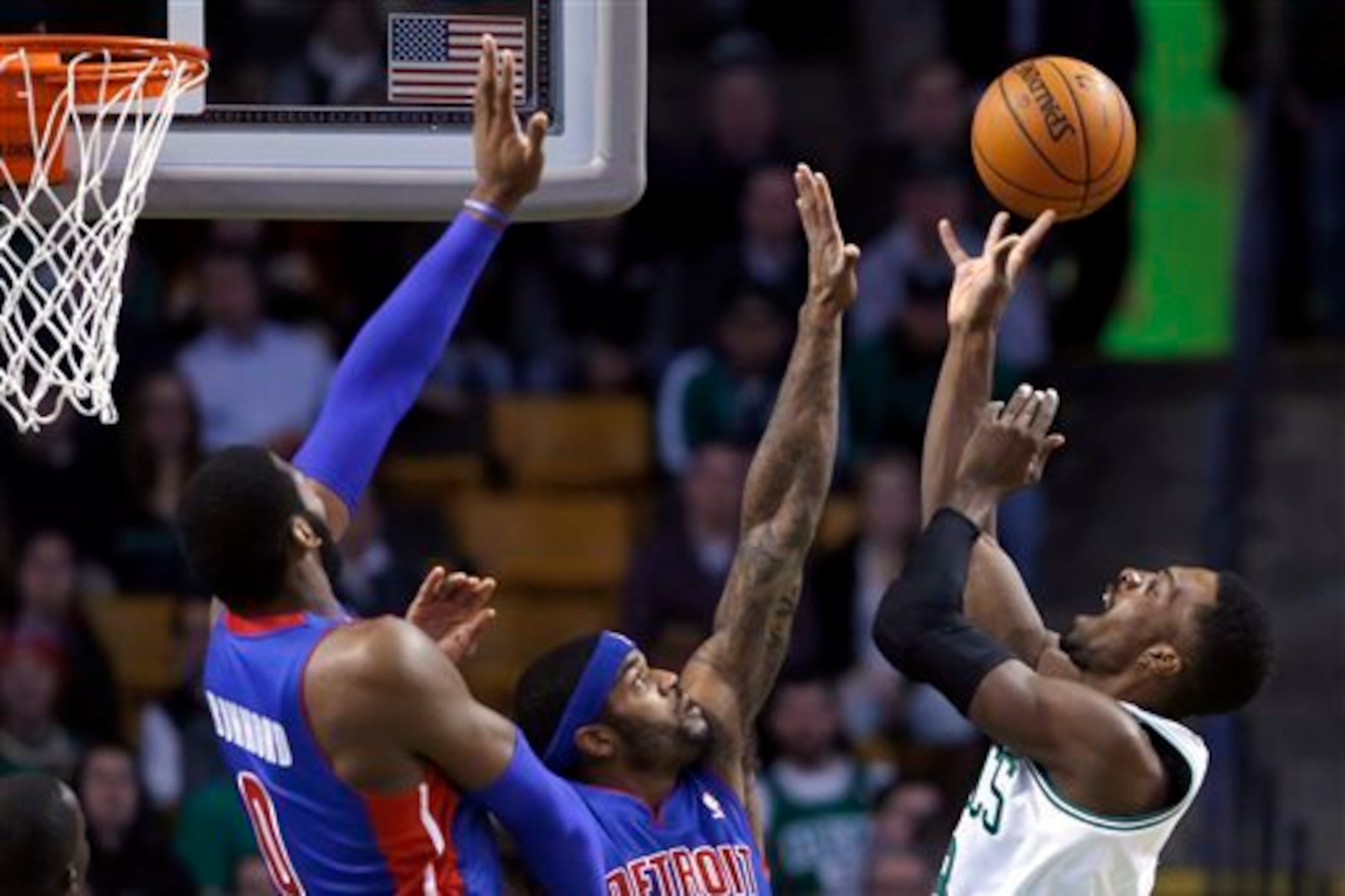 Detroit's oversized lineups have had difficulty generating points.