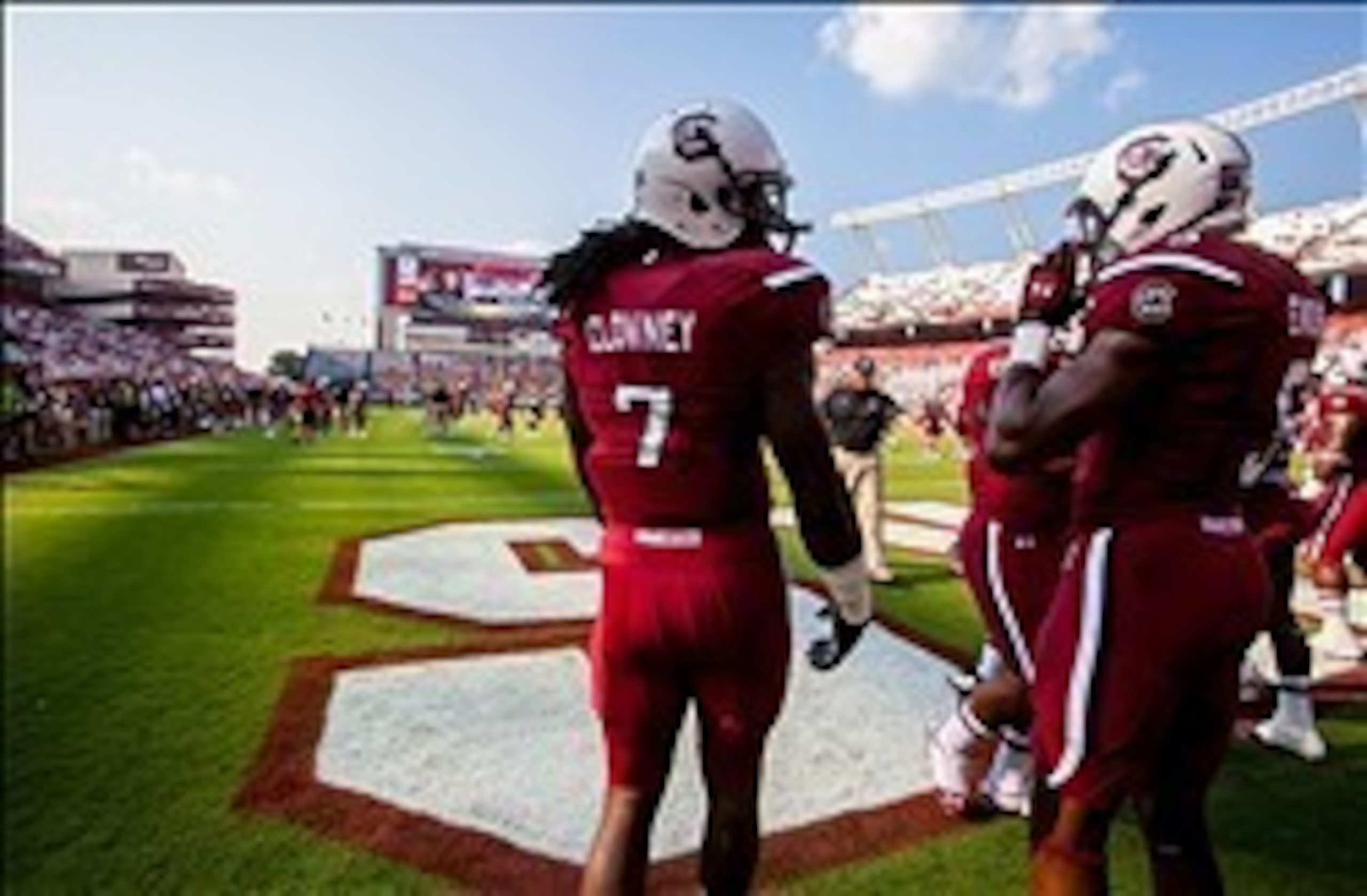 Jadeveon Clowney (No. 7) will be difficult to replace at defensive end.