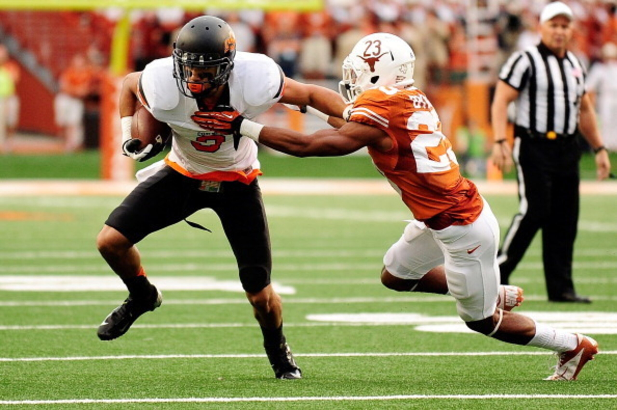 Carrington Byndom's size has been a knock on his draft status.