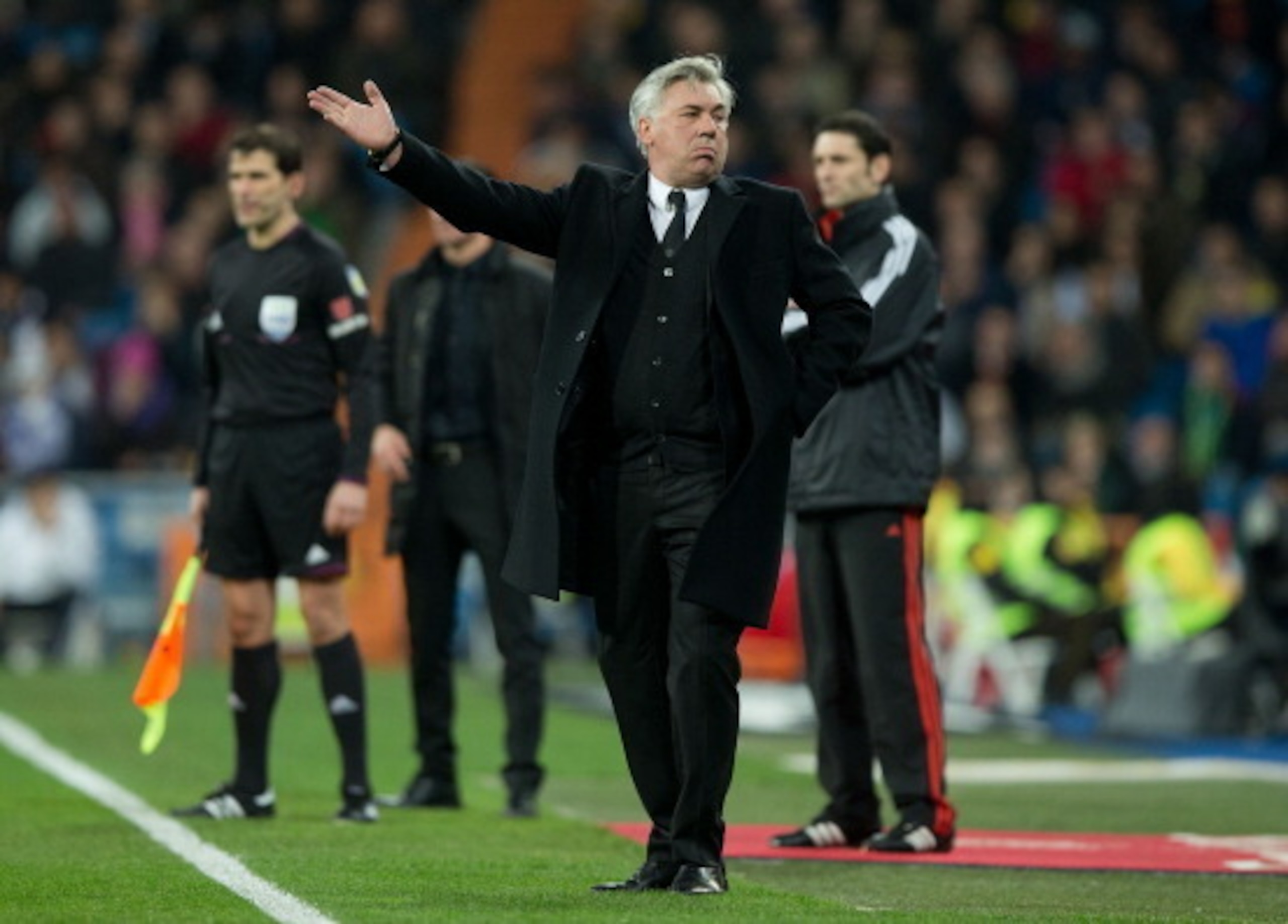 Man for the job: Carlo Ancelotti knows how to win.