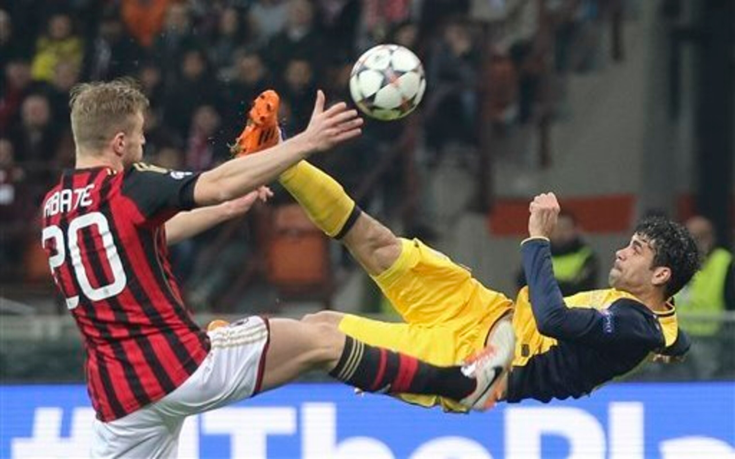 Atleti hold the advantage in their Champions League tie over AC Milan.