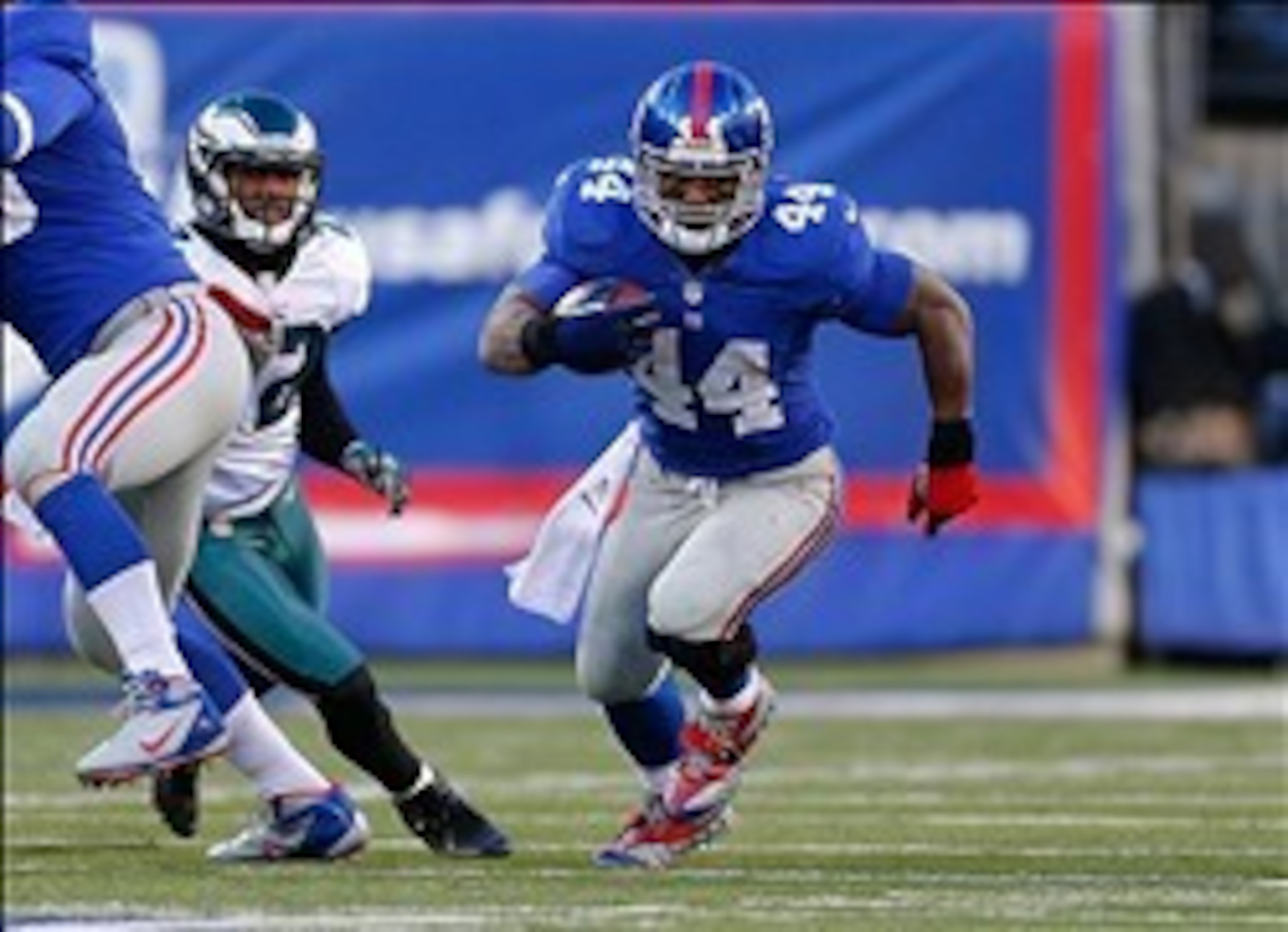 Ahmad Bradshaw from his days as a Giant.