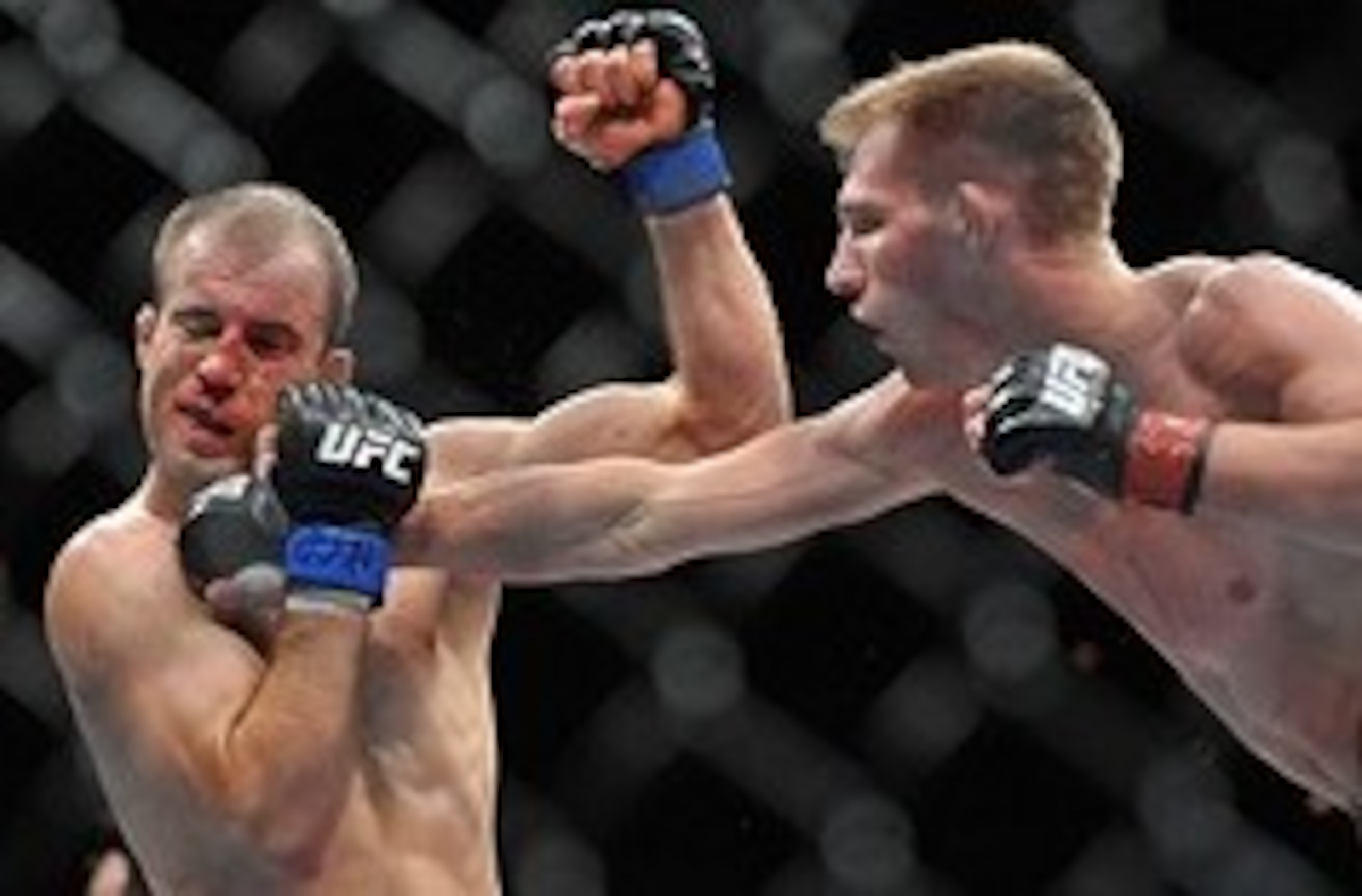 Luke Barnatt (right) defeated Collin Hart last April.