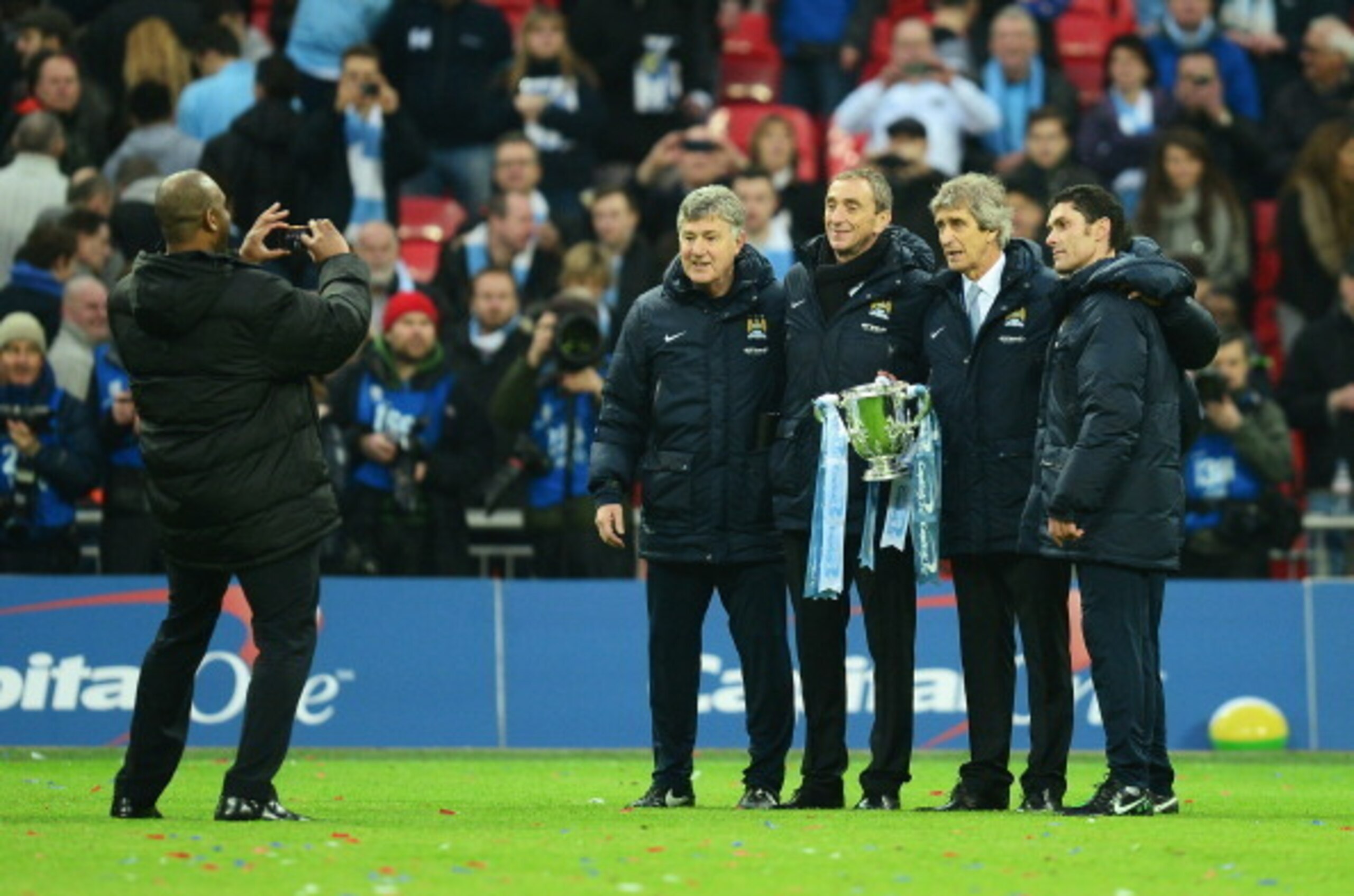 Will this be the first of many for Pellegrini at City? Will this be the first of many for Pellegrini at City?