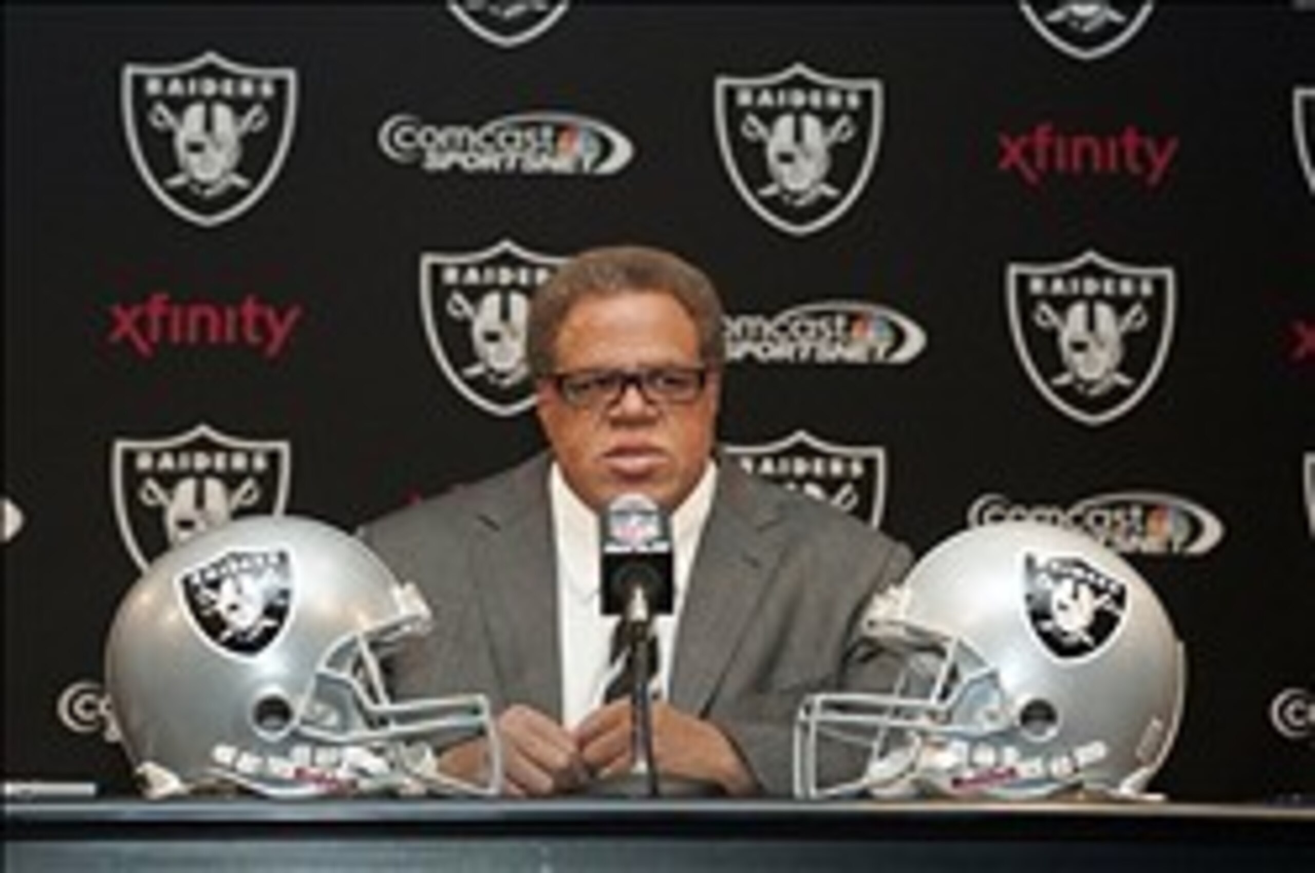 Oakland Raiders general manager Reggie McKenzie