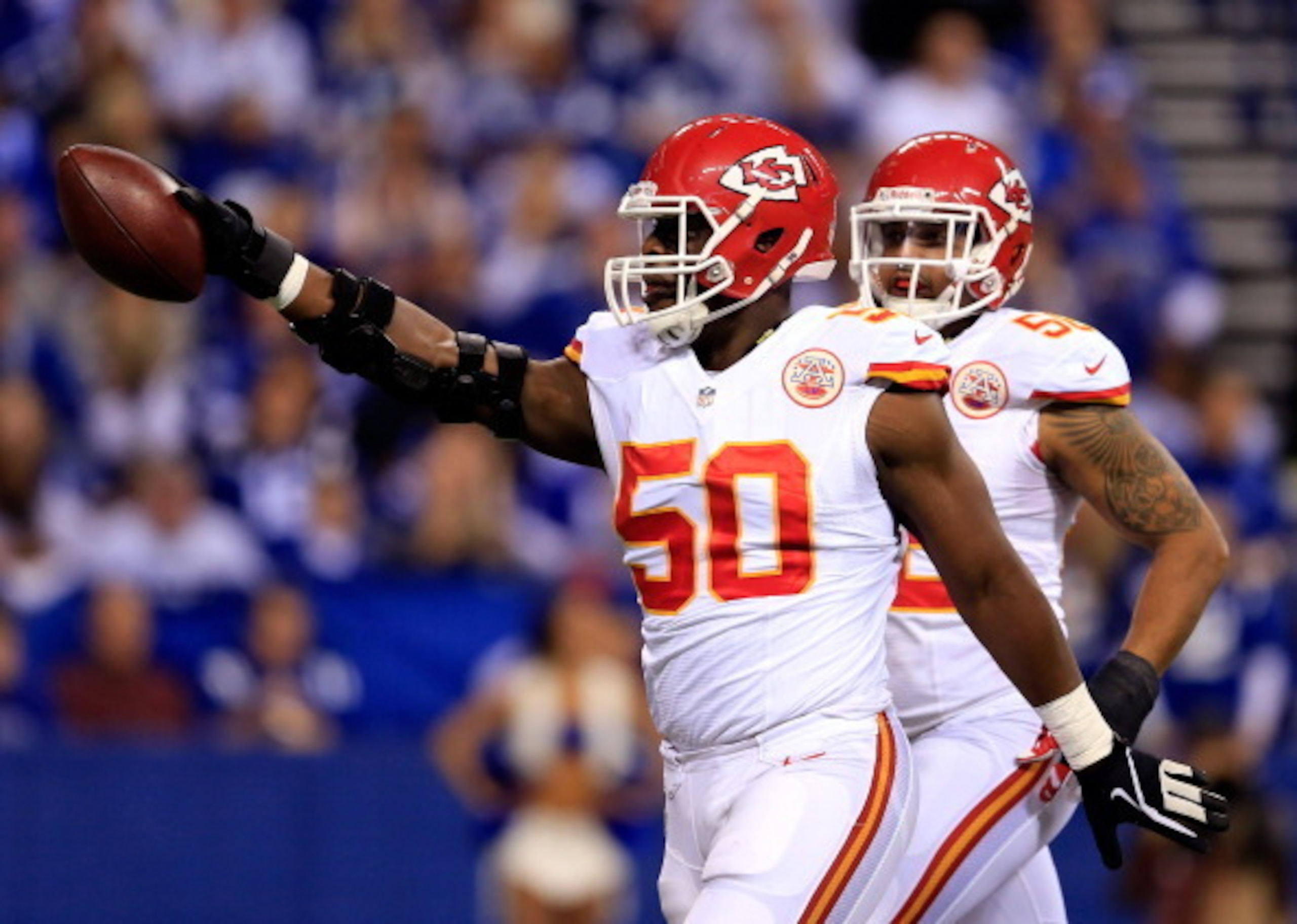 A long-term contract for Justin Houston would be a major boost.